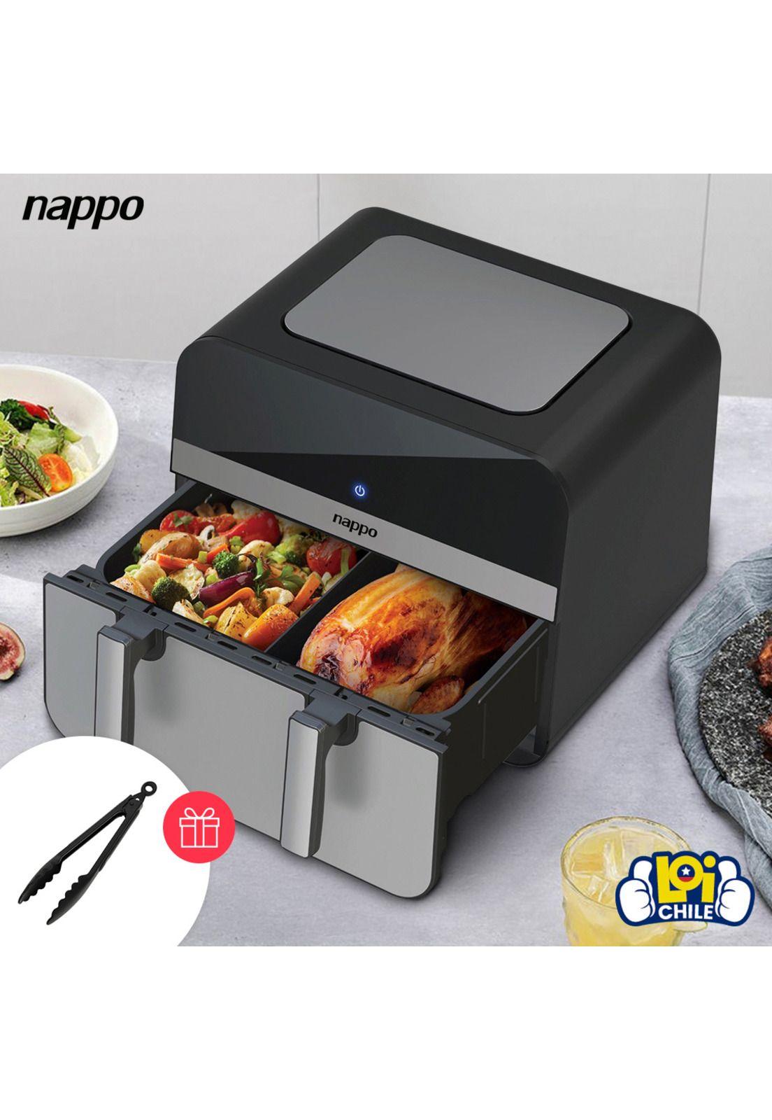 Freidora De Aire Digital Doble NutriFryer 11 litros 2400W-6