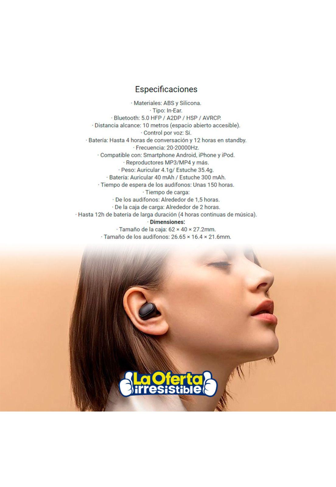 Audifonos Xiaomi Mi True Wireless Earbuds-5