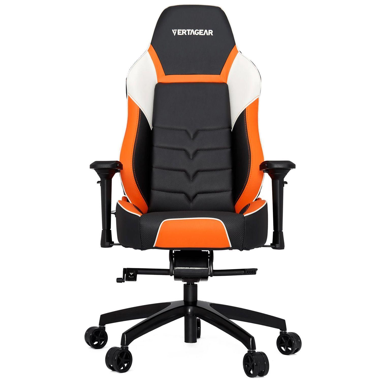 Silla Gamer Vertagear PL6000 Naranja Reclinable y Ajustable-2