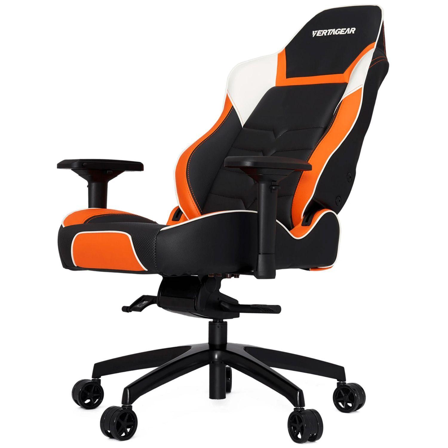 Silla Gamer Vertagear PL6000 Naranja Reclinable y Ajustable-1
