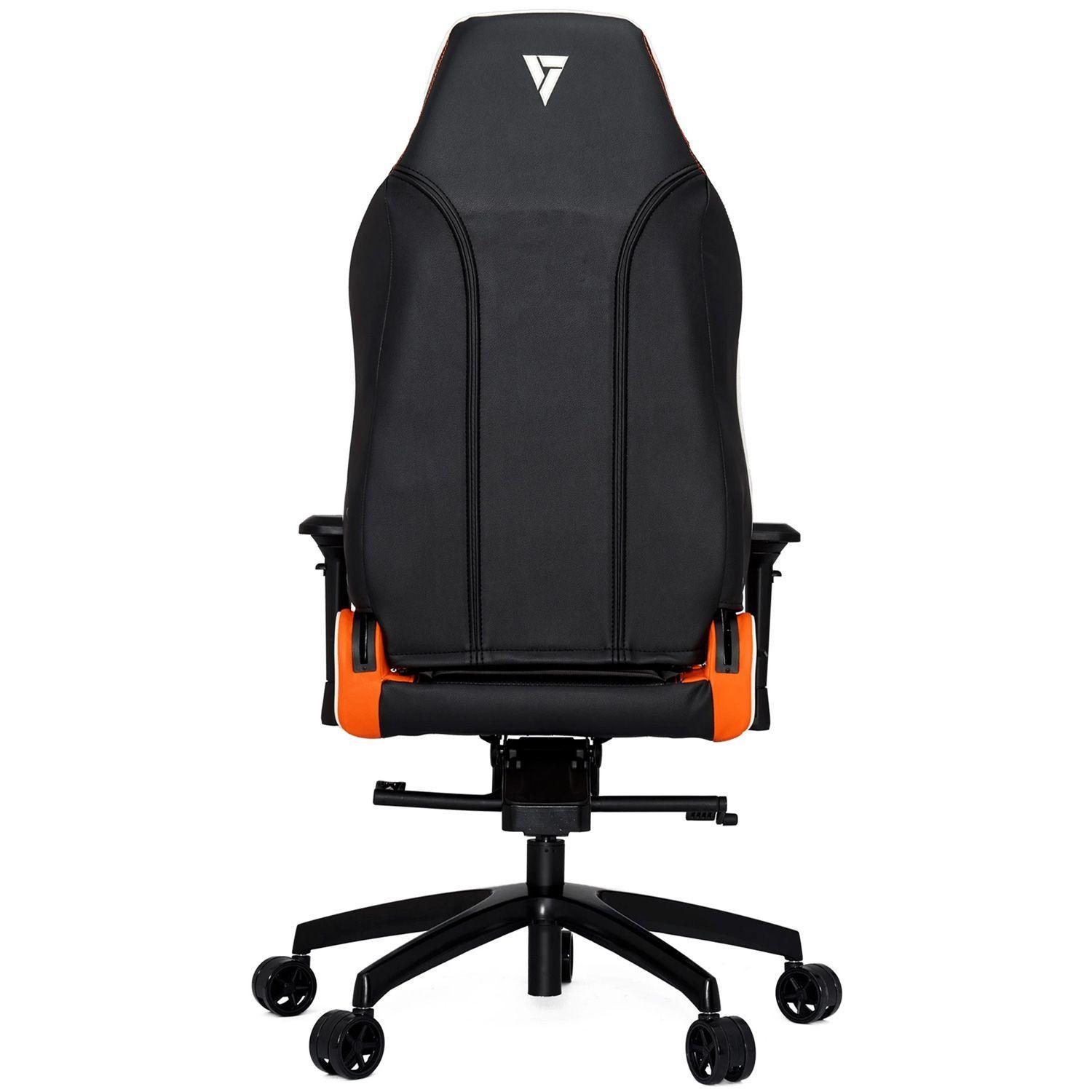 Silla Gamer Vertagear PL6000 Naranja Reclinable y Ajustable-3