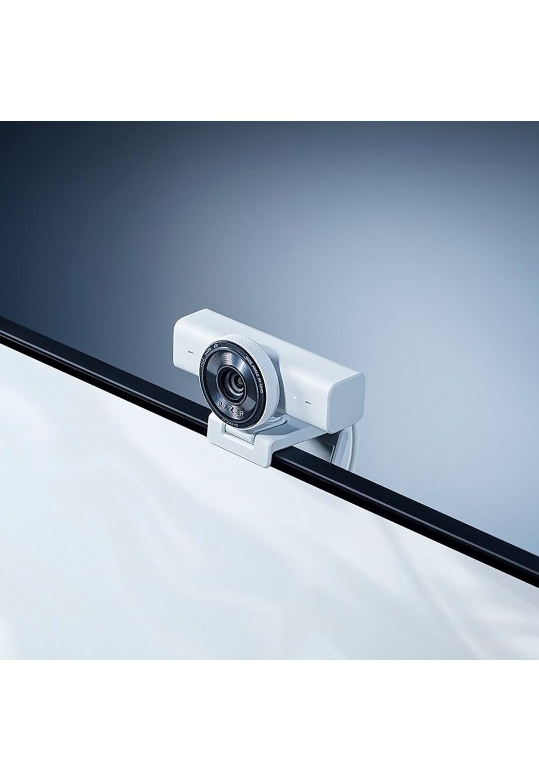 Cámara Web Gamer Razer Kiyo V2 X Webcam 1440p 60FPS Blanca-6