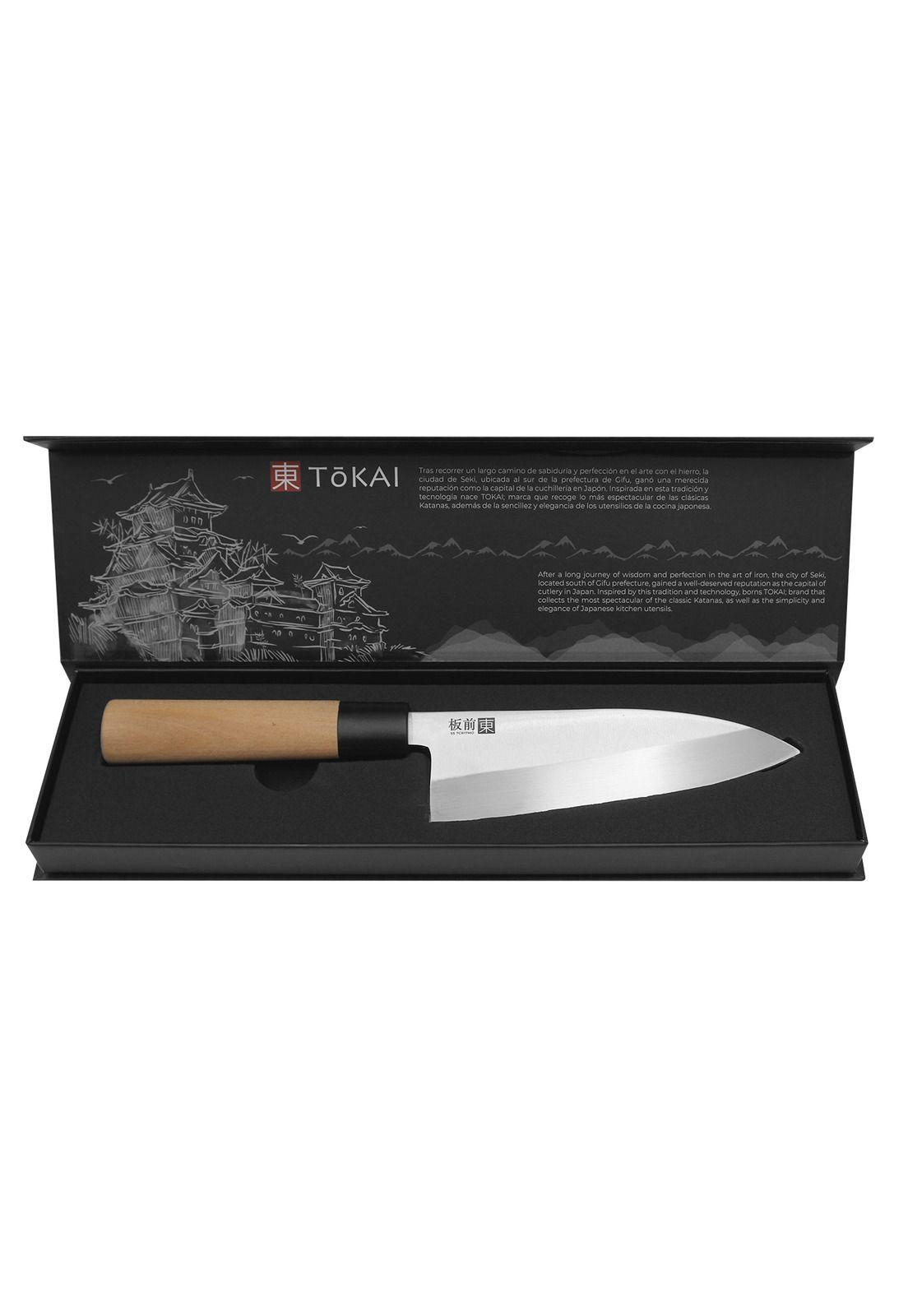 Cuchillo Tokai Chef Wayu de 7" de Acero Inoxidable-2