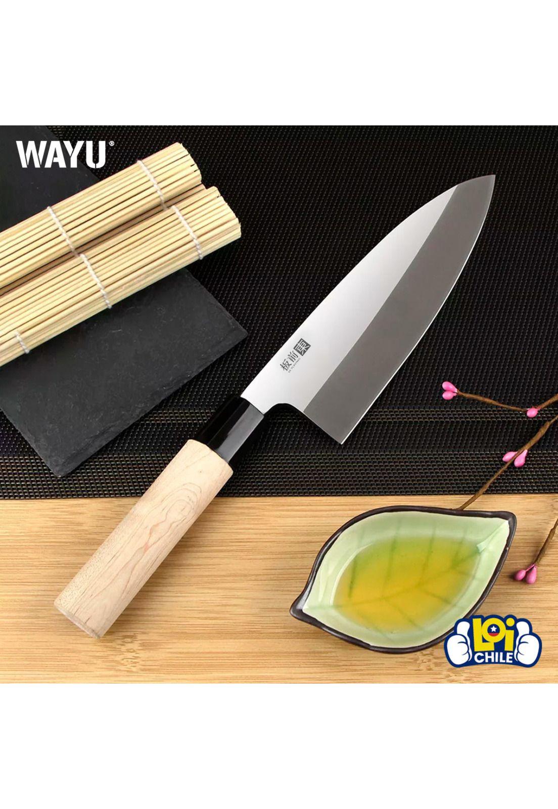 Cuchillo Tokai Chef Wayu de 7" de Acero Inoxidable-3
