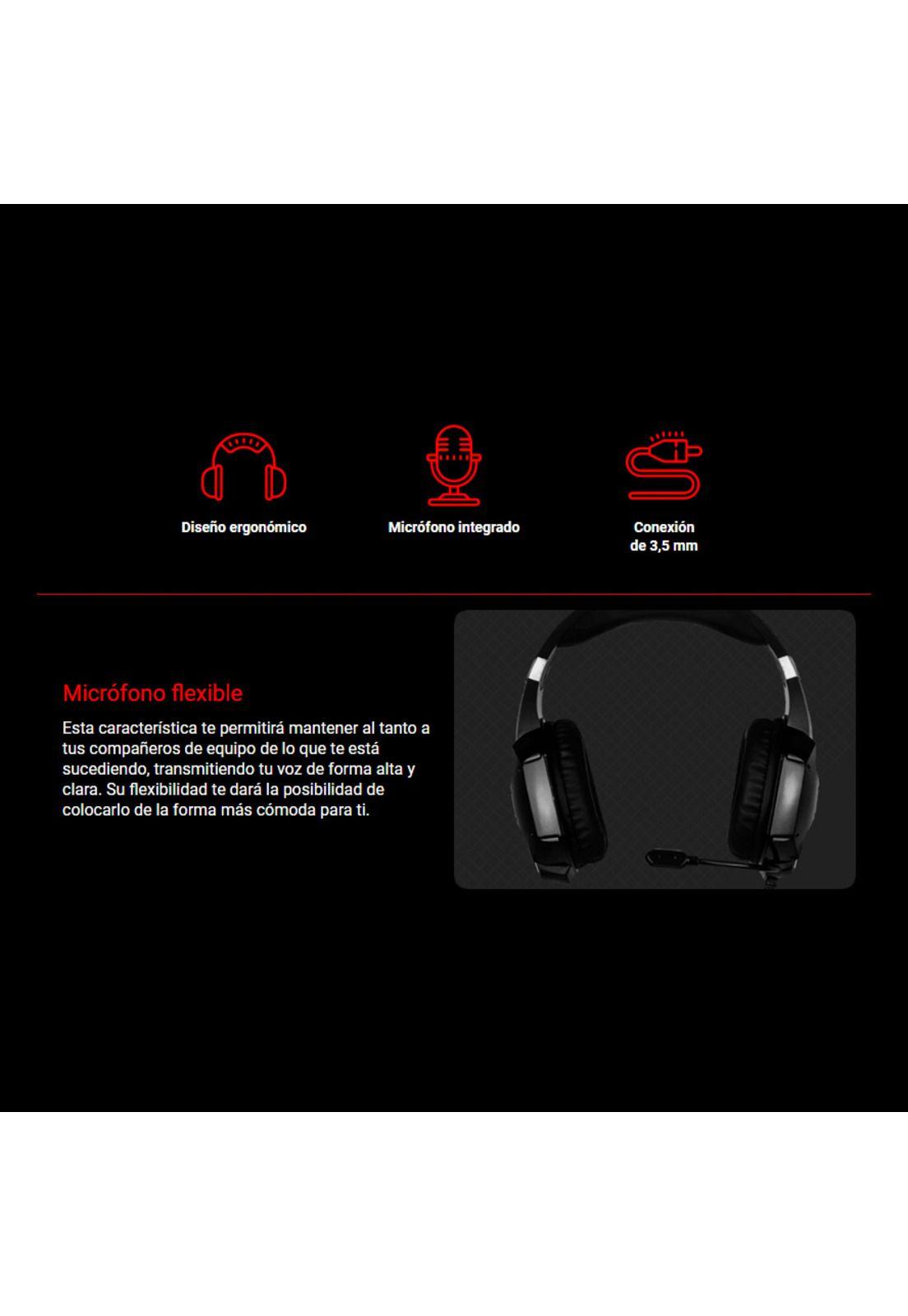 Audífono Gamer Krom Kopa PS4 PC-2