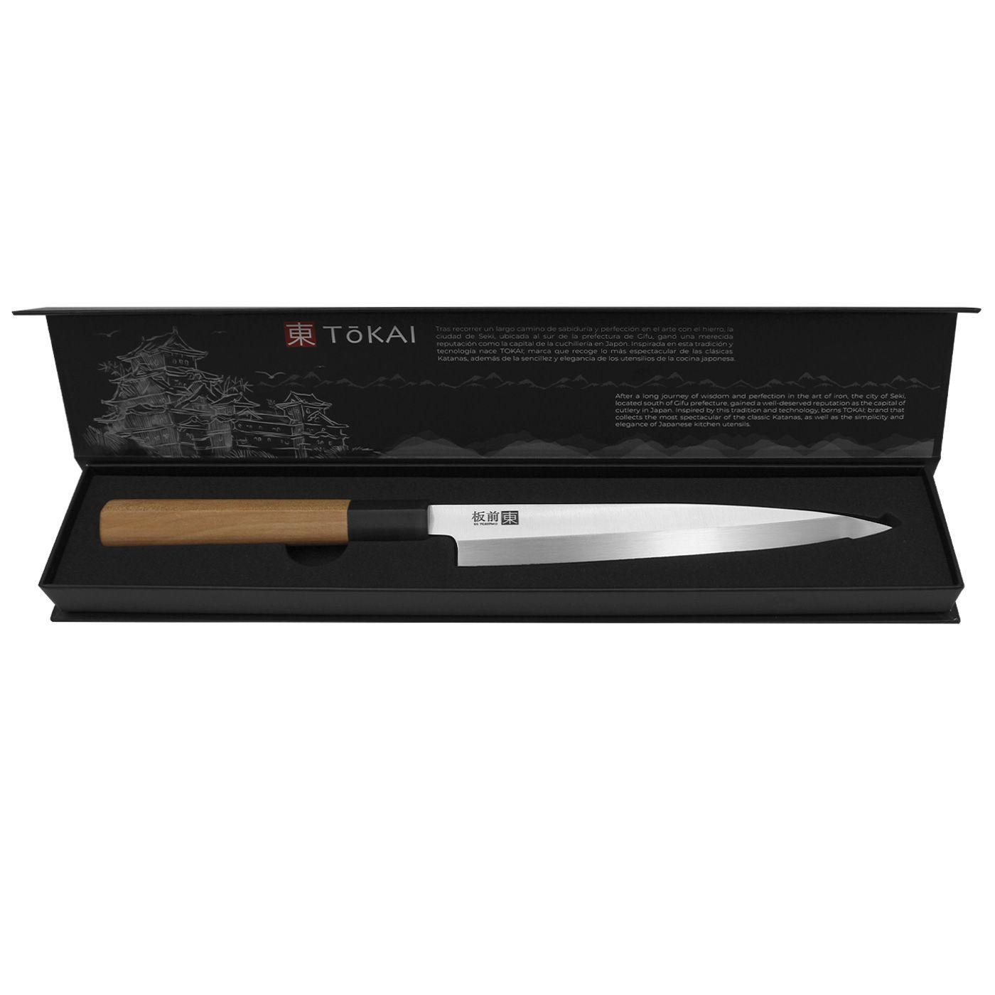 Cuchillo Tokai Slice Wayu de 8" de Acero Inoxidable-2