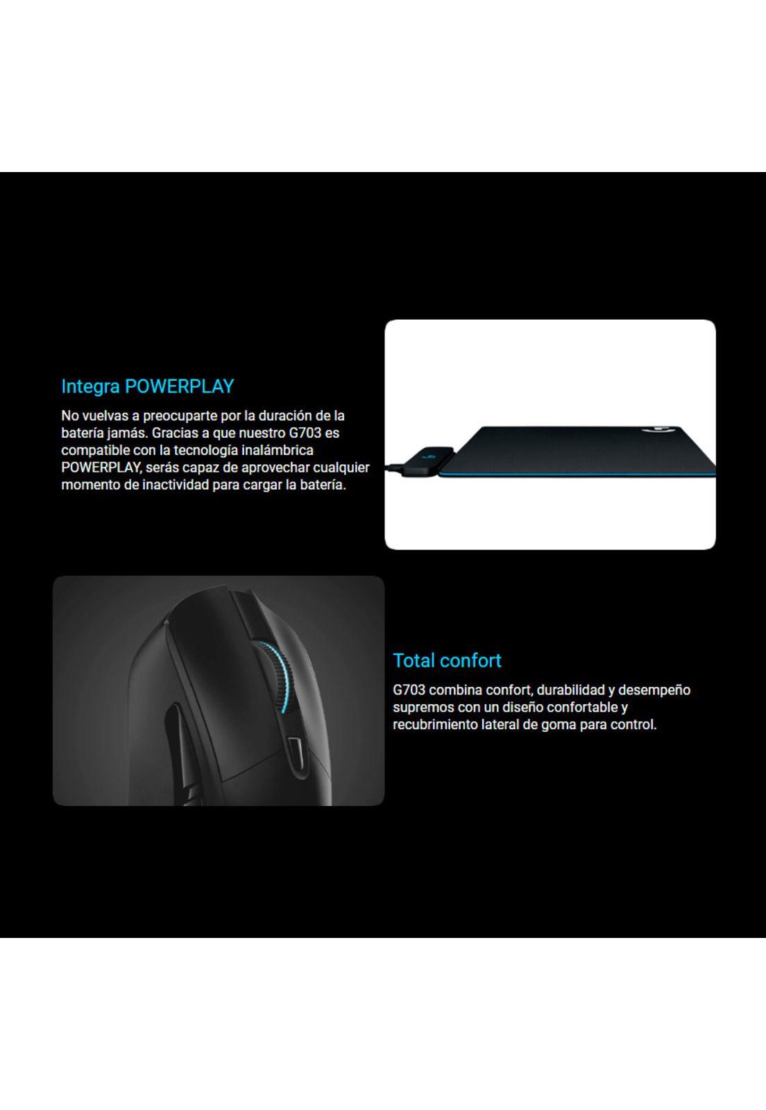 Mouse Gamer Inalámbrico Logitech G703 Lightspeed-3