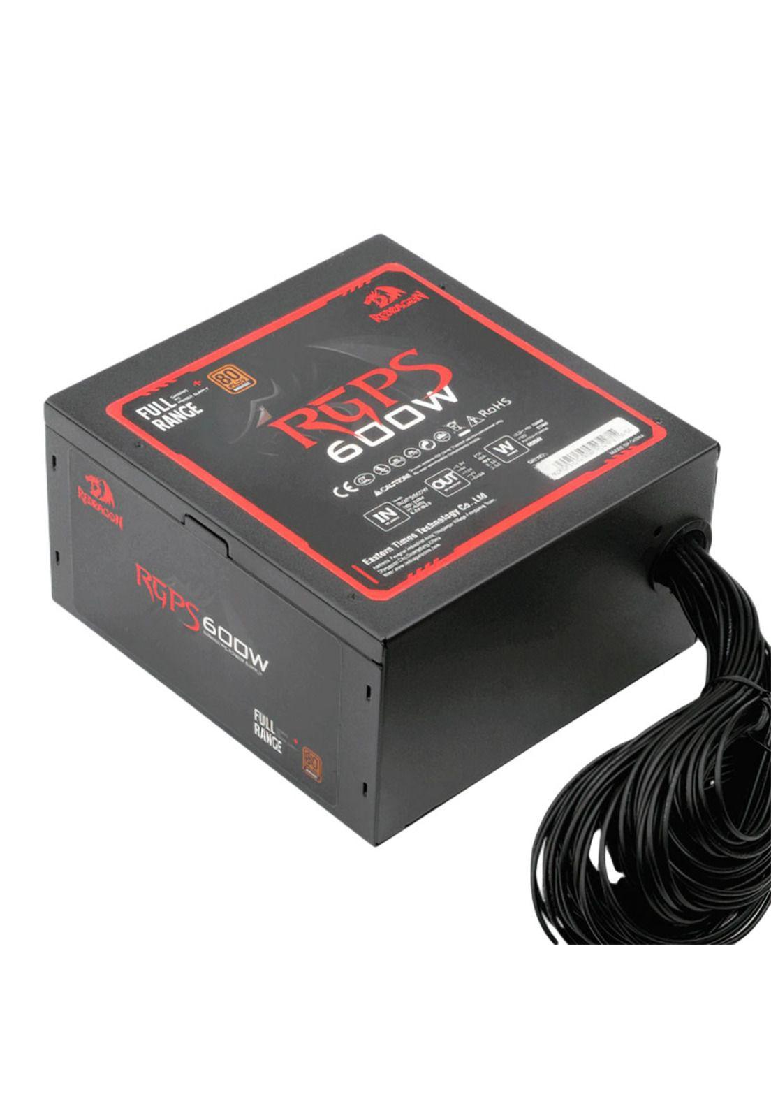 Fuente de Poder Redragon GC-PS002 600W 80 Plus Bronze-0