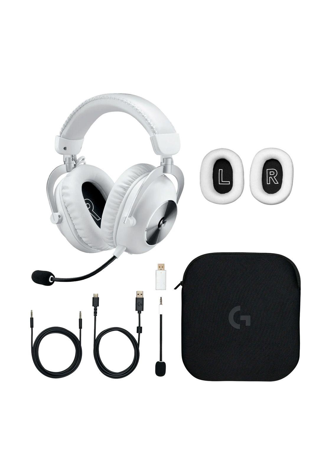 Audífonos Gamer Logitech G Pro X 2 Lightspeed Blanco-5