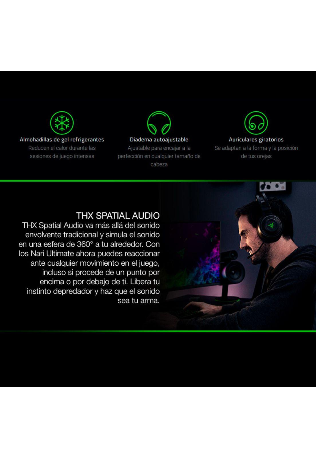 Audifonos Razer Nari Inalambricos Gamer-3