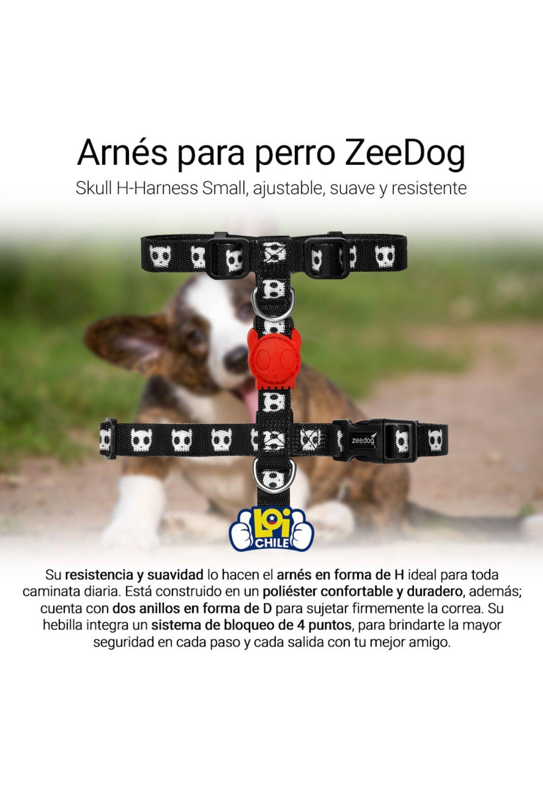 Arnes Para Perro Zeedog Skull Small-1