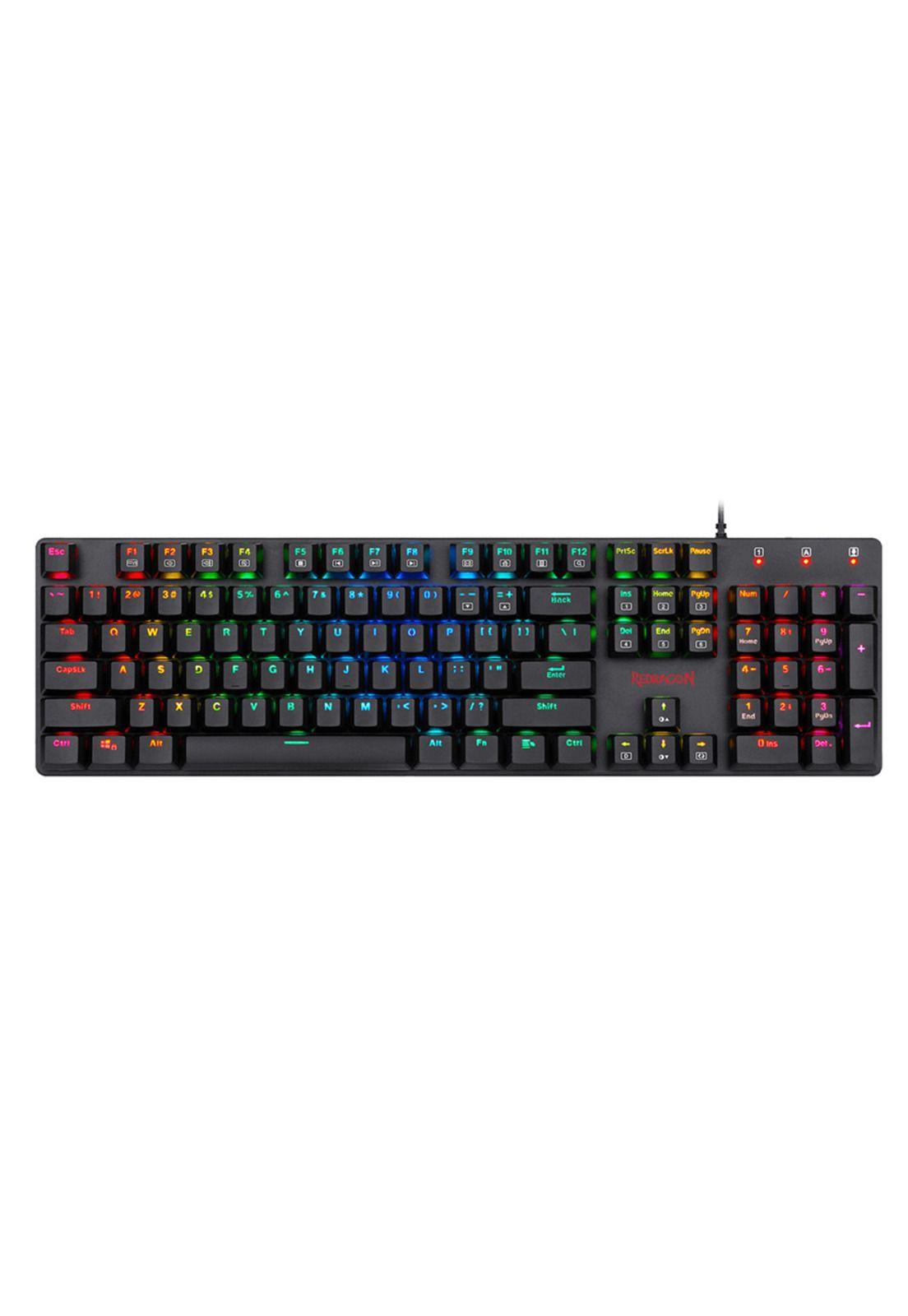 Teclado Gamer Mecanico Shrapnel Redragon-0