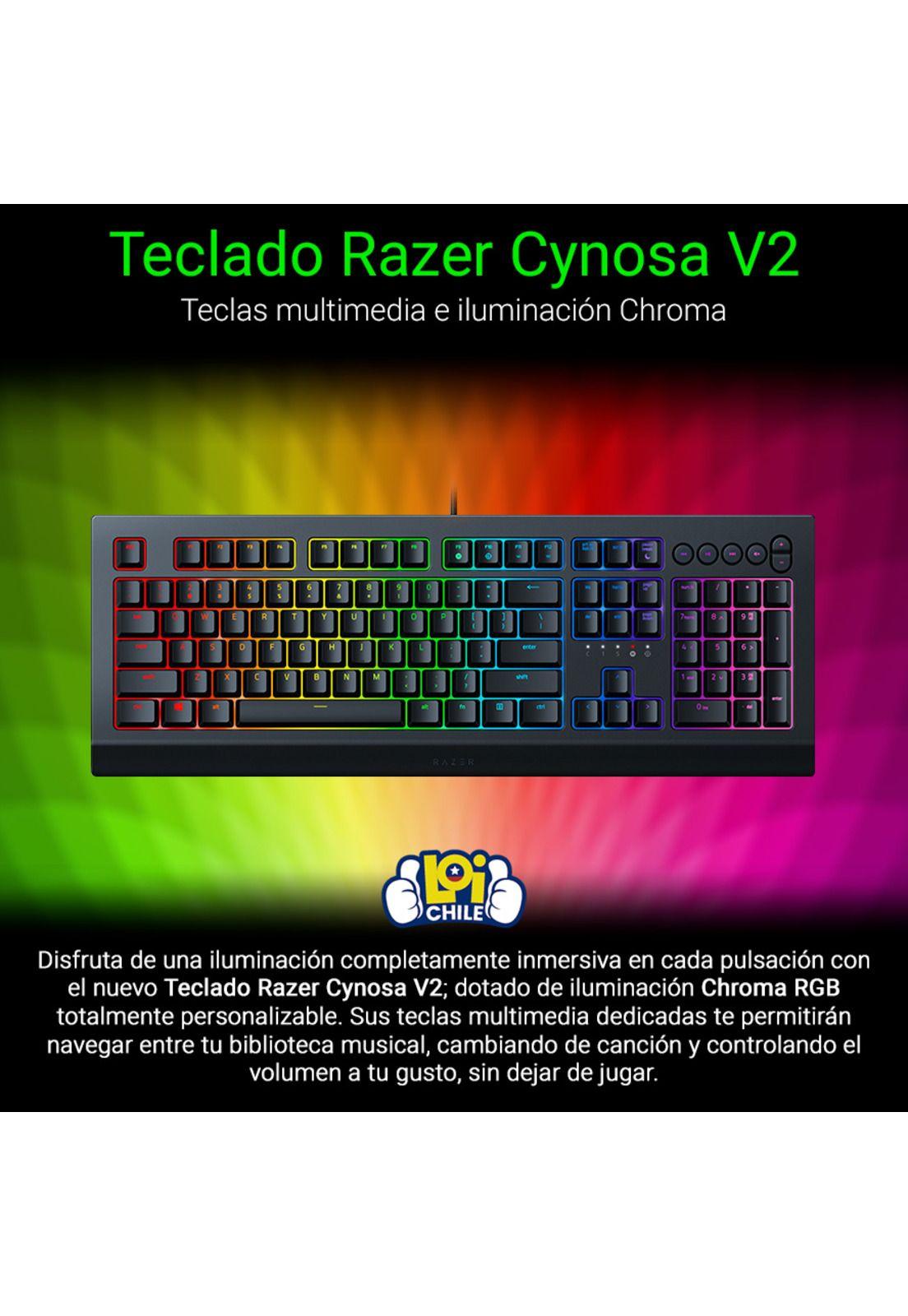 Teclado Gamer Razer Cynosa V2 Chroma-1