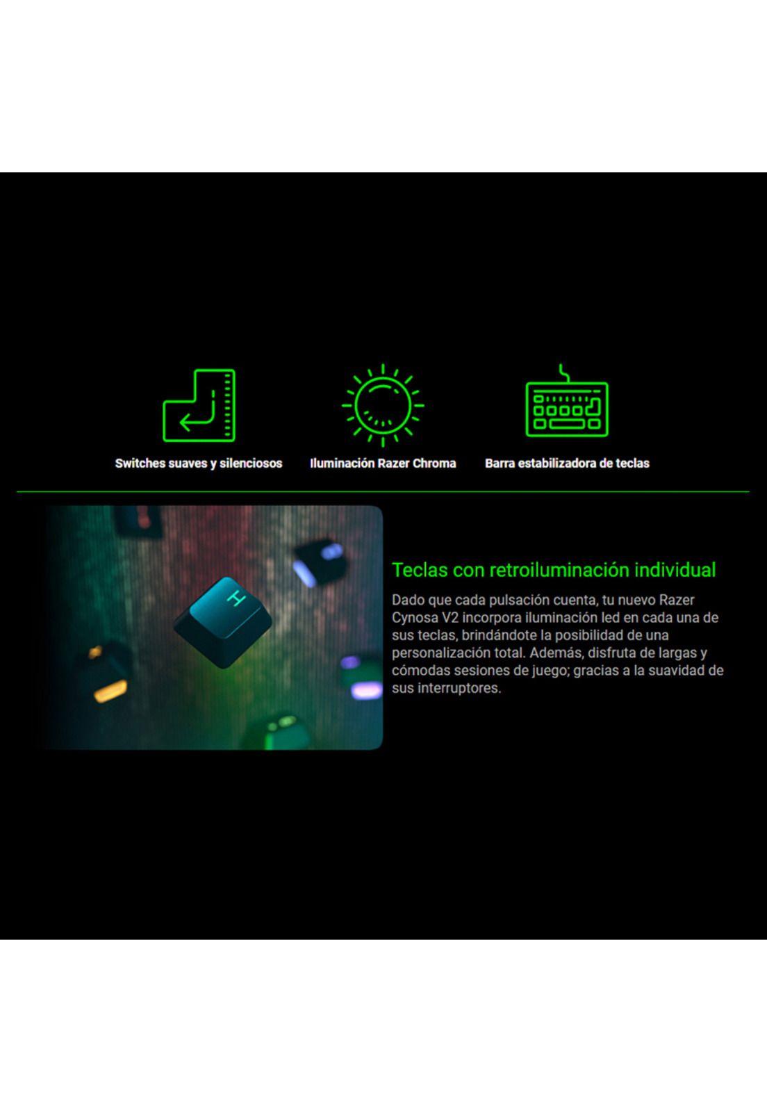 Teclado Gamer Razer Cynosa V2 Chroma-2