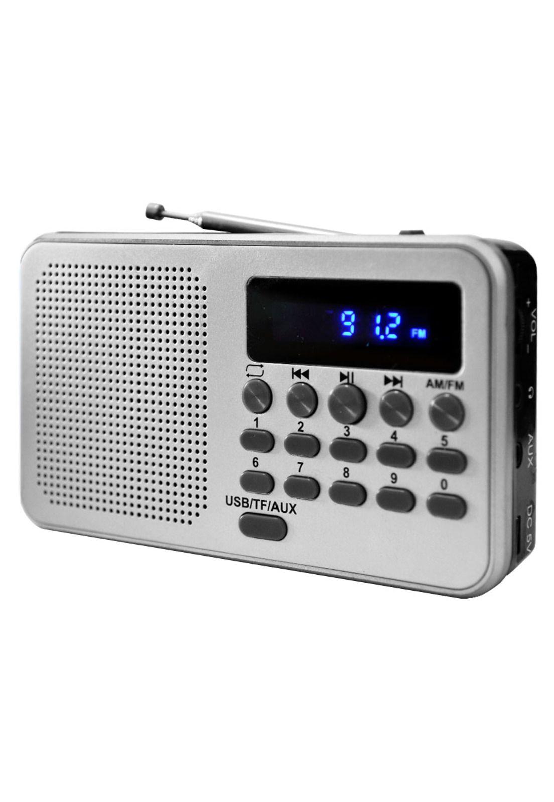 Radio Recargable Kolke con Display Led Conexión USB, SD y Auxiliar 3,5mm-0