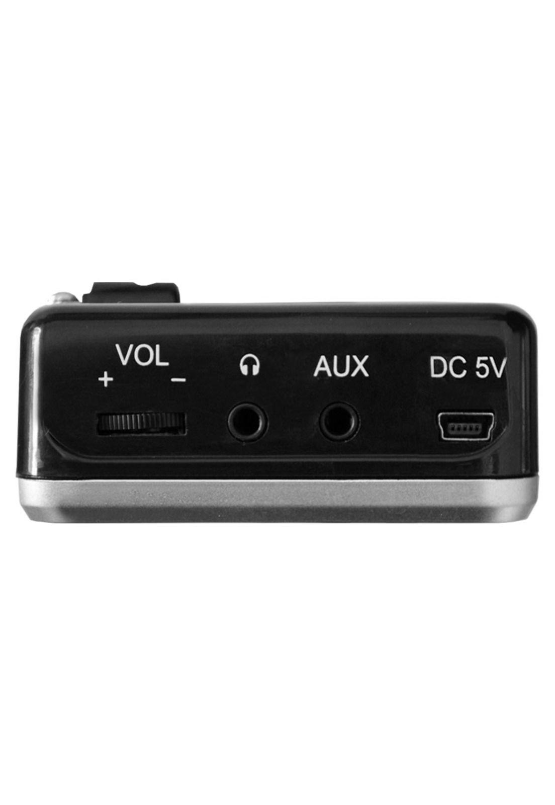 Radio Recargable Kolke con Display Led Conexión USB, SD y Auxiliar 3,5mm-4