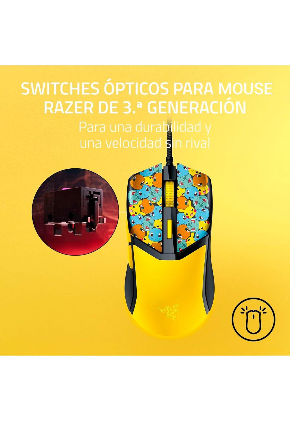 Mouse Gamer Razer Cobra Pokémon Edition-5