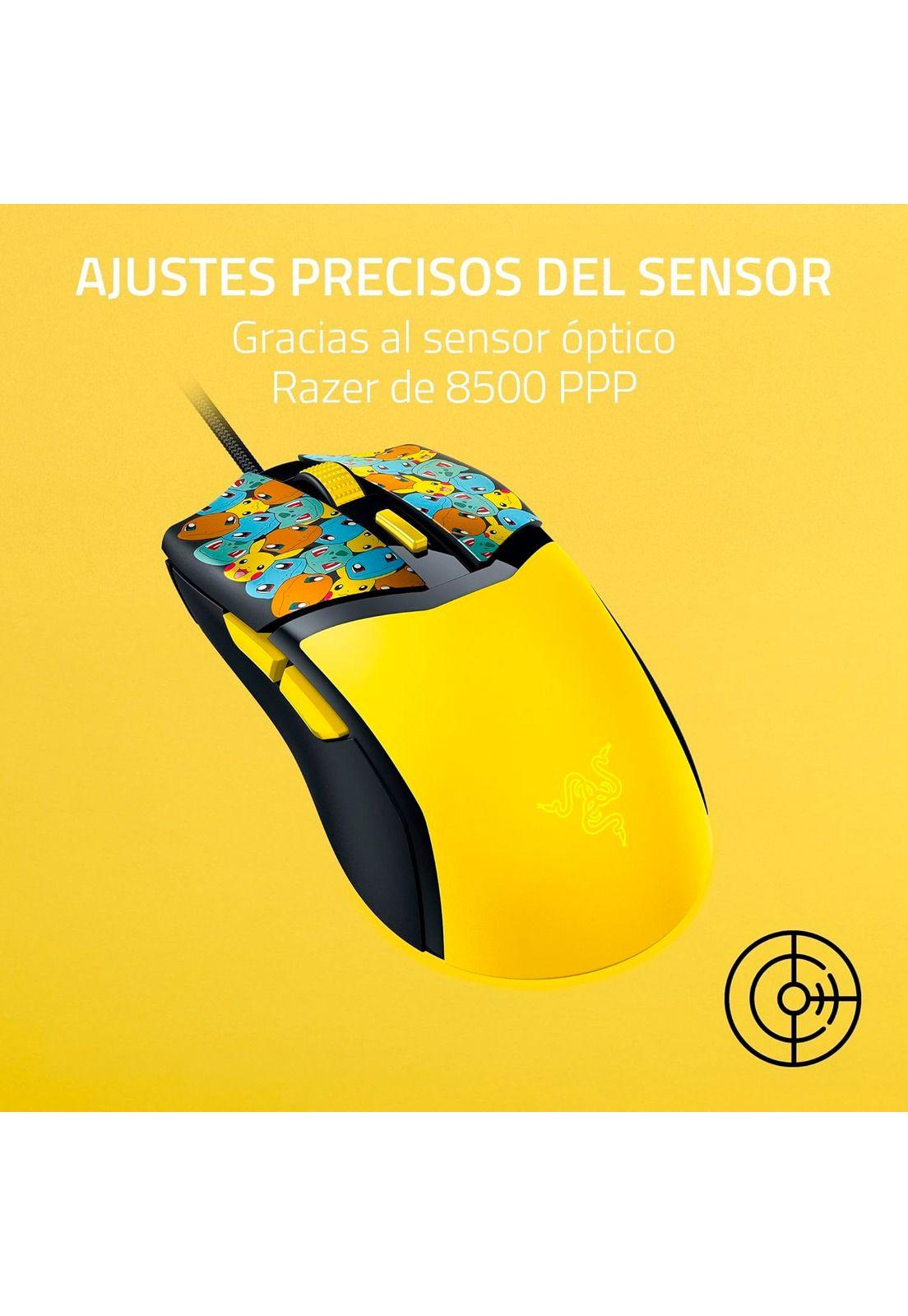 Mouse Gamer Razer Cobra Pokémon Edition-6