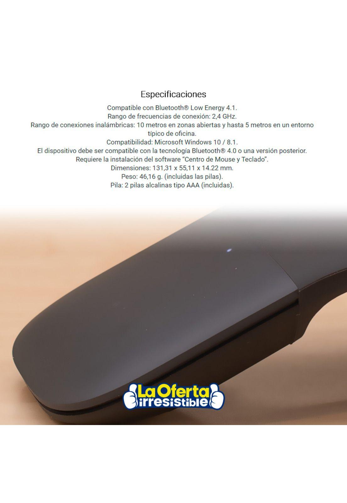 Mouse Inalambrico Microsoft Arc Touch USB-5