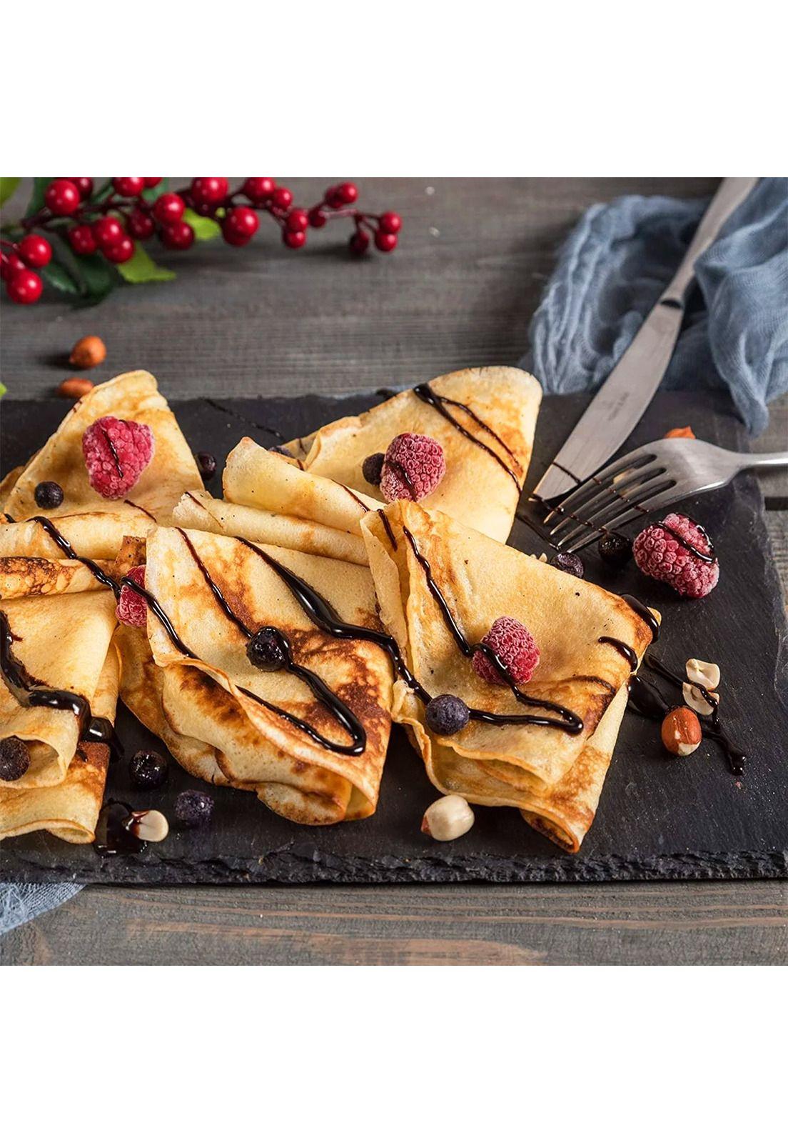 Panquequera Eléctrica Nappo Crepes 600W Flash-Cook 20cm-5
