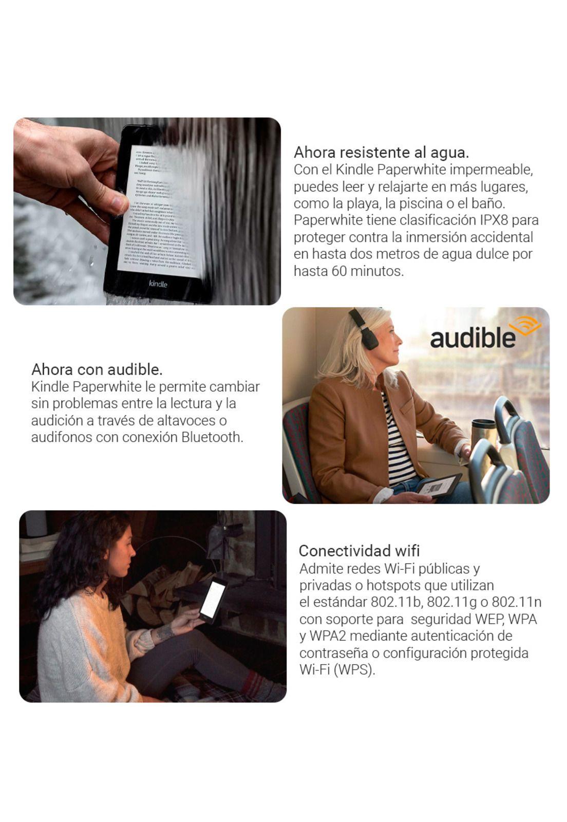 Kindle Paperwhite Resistente Al Agua 6'' 300Ppi 2018-2