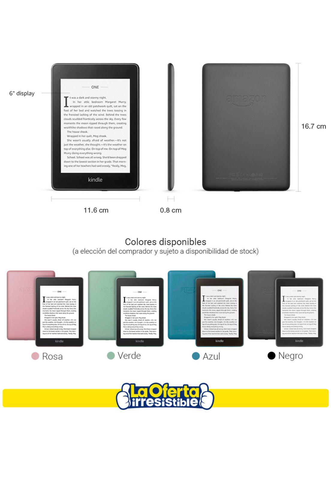 Kindle Paperwhite Resistente Al Agua 6'' 300Ppi 2018-4