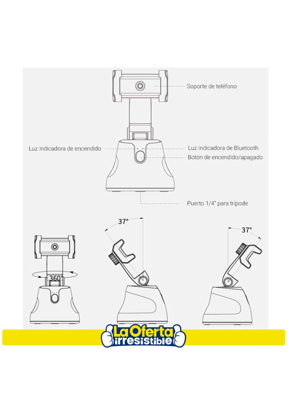 Soporte de seguimiento de objetos 360 para celular-4