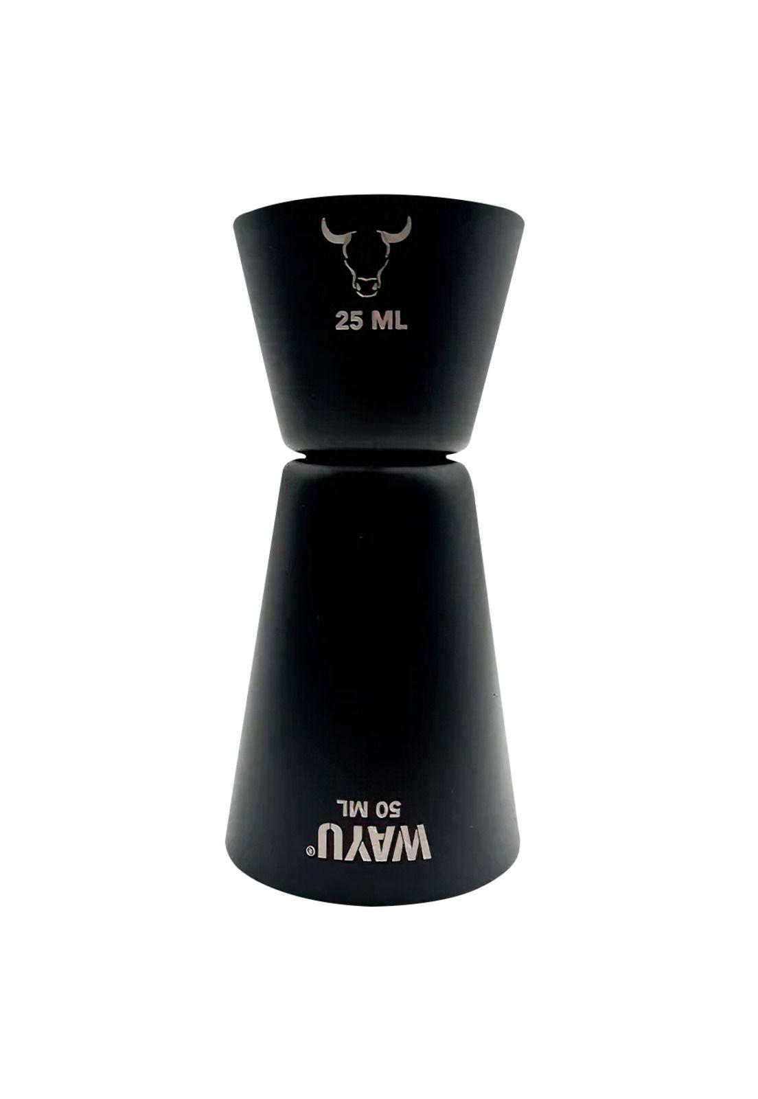 Set de Coctelería Jigger + Cuchara Wayu de Acero Inoxidable-1