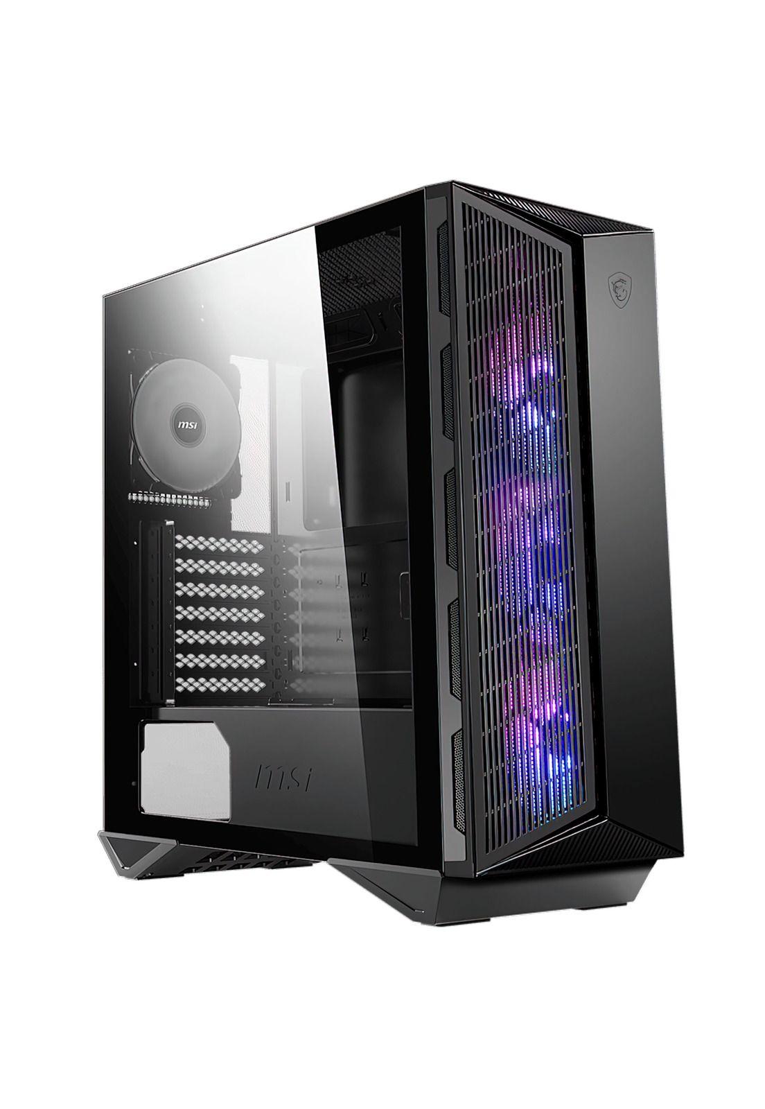 Gabinete Gamer Msi Mpg Gungnir 110m Mid Tower Panel Lateral Y Vidrio Frontal-0