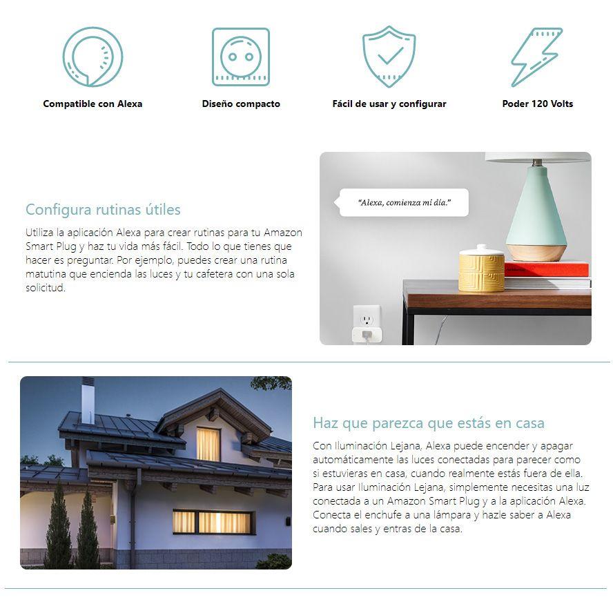 Amazon Smart Plug Compatible con Alexa-2