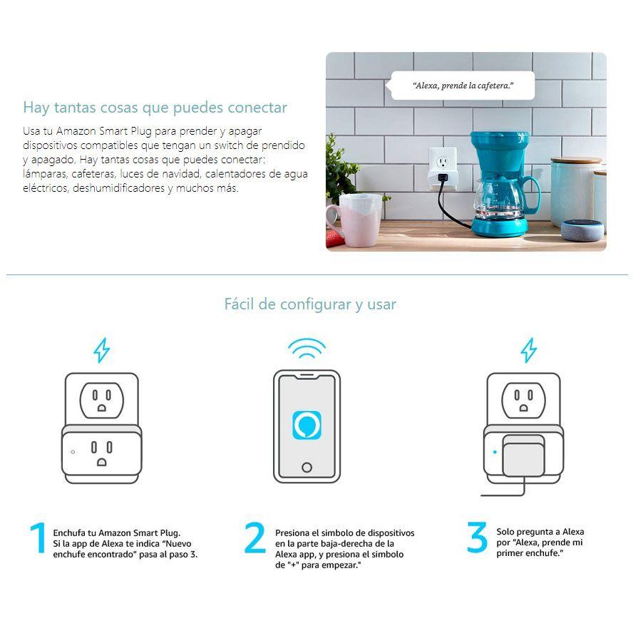 Amazon Smart Plug Compatible con Alexa-3