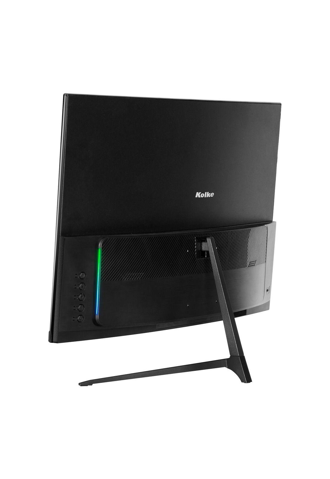 Monitor Curvo Gamer Kolke 24" 200Hz 1Ms FHD Luz RGB-2