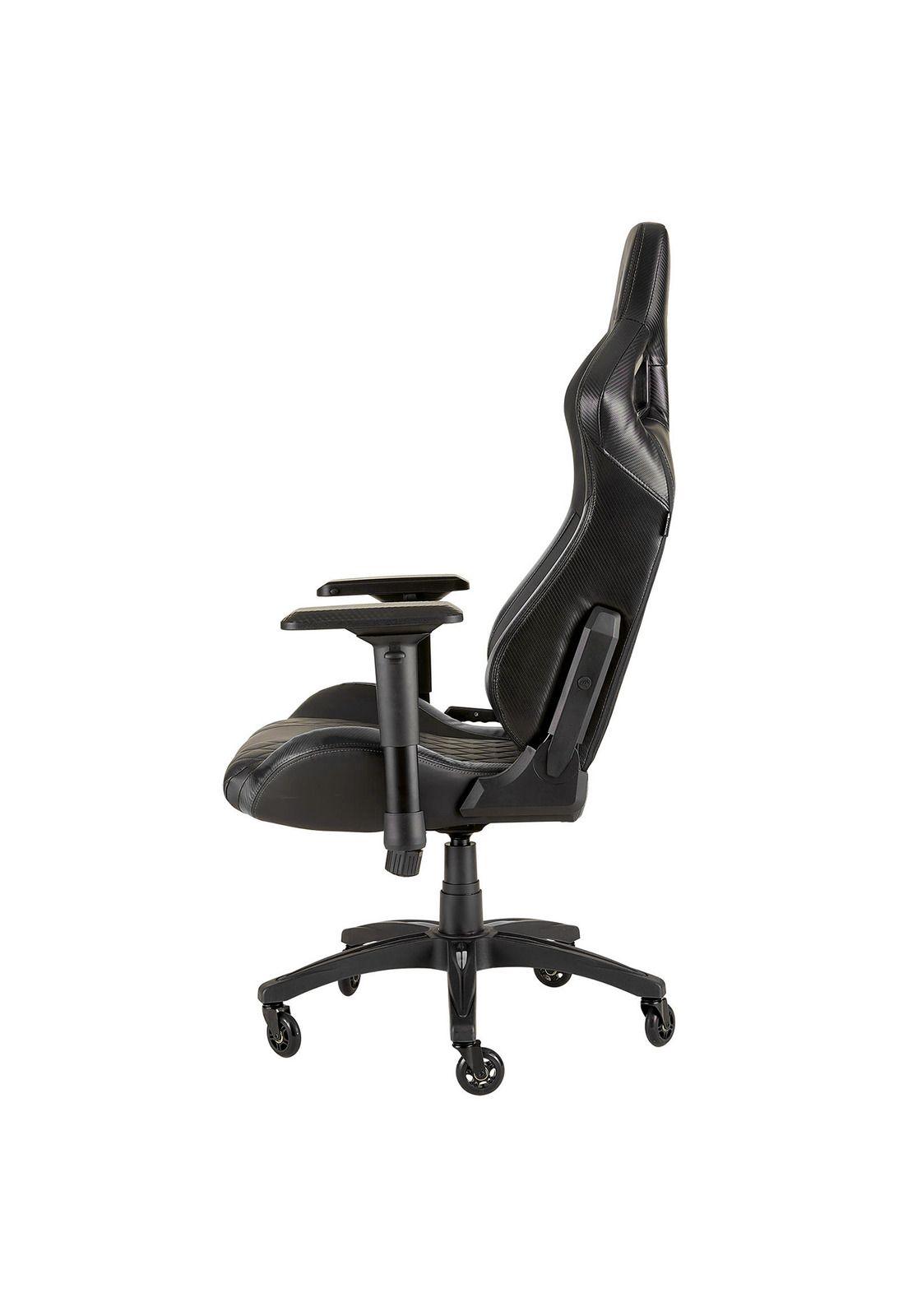 Silla Gamer Corsair T1 Race Negra Reclinable y Ajustable-2