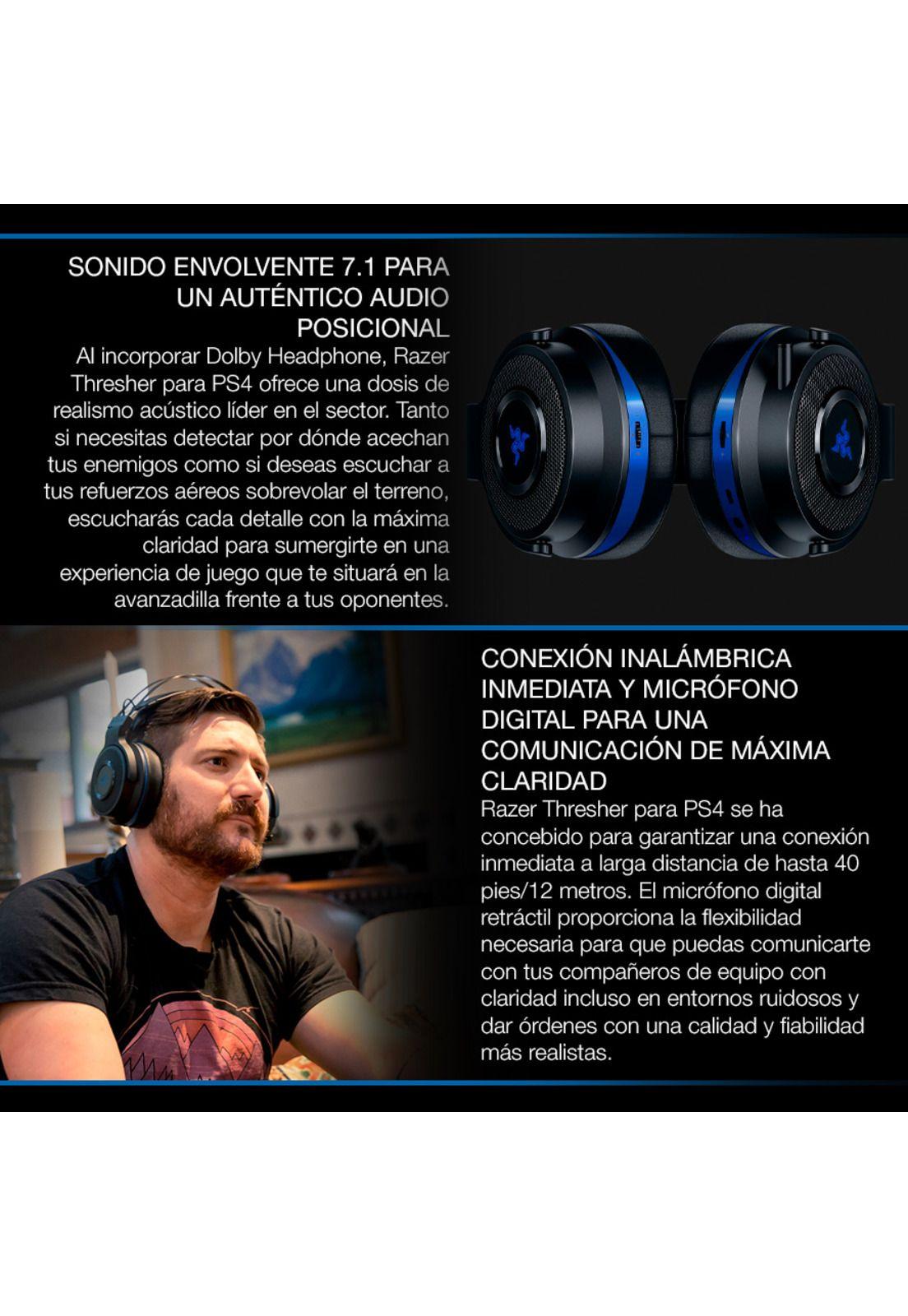 Audífonos Razer Thresher 7,1 Inalambricos Gamer-2
