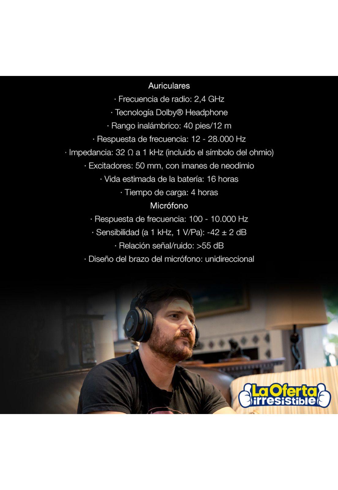 Audífonos Razer Thresher 7,1 Inalambricos Gamer-4