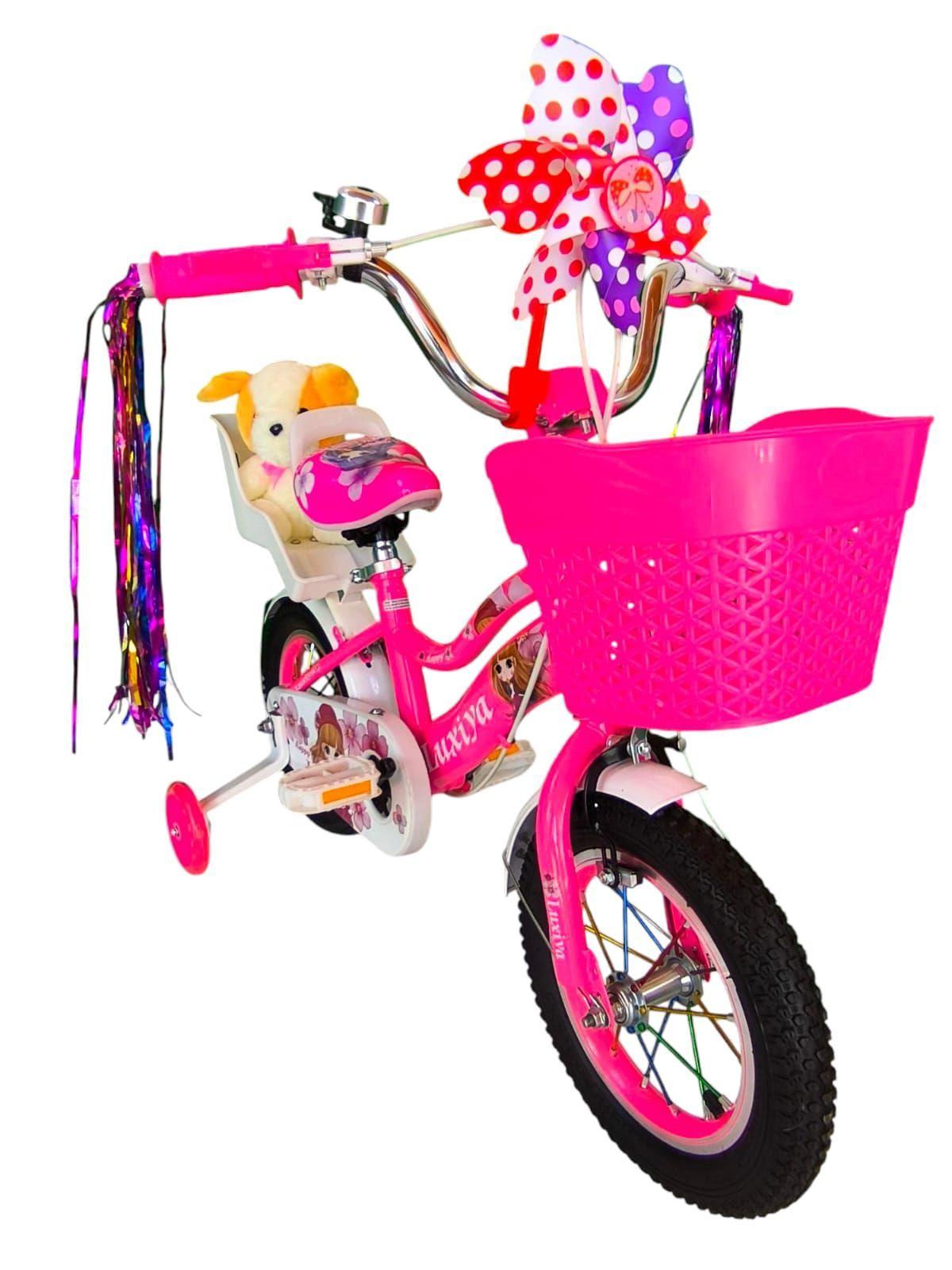 Bicicleta Aro 12 Infantil  Rosado Luxiya-0
