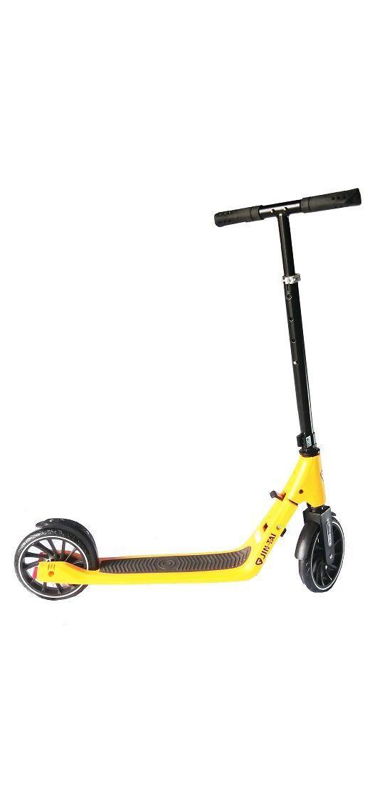 Scooter Monopatín Niño Adulto Amarillo-0