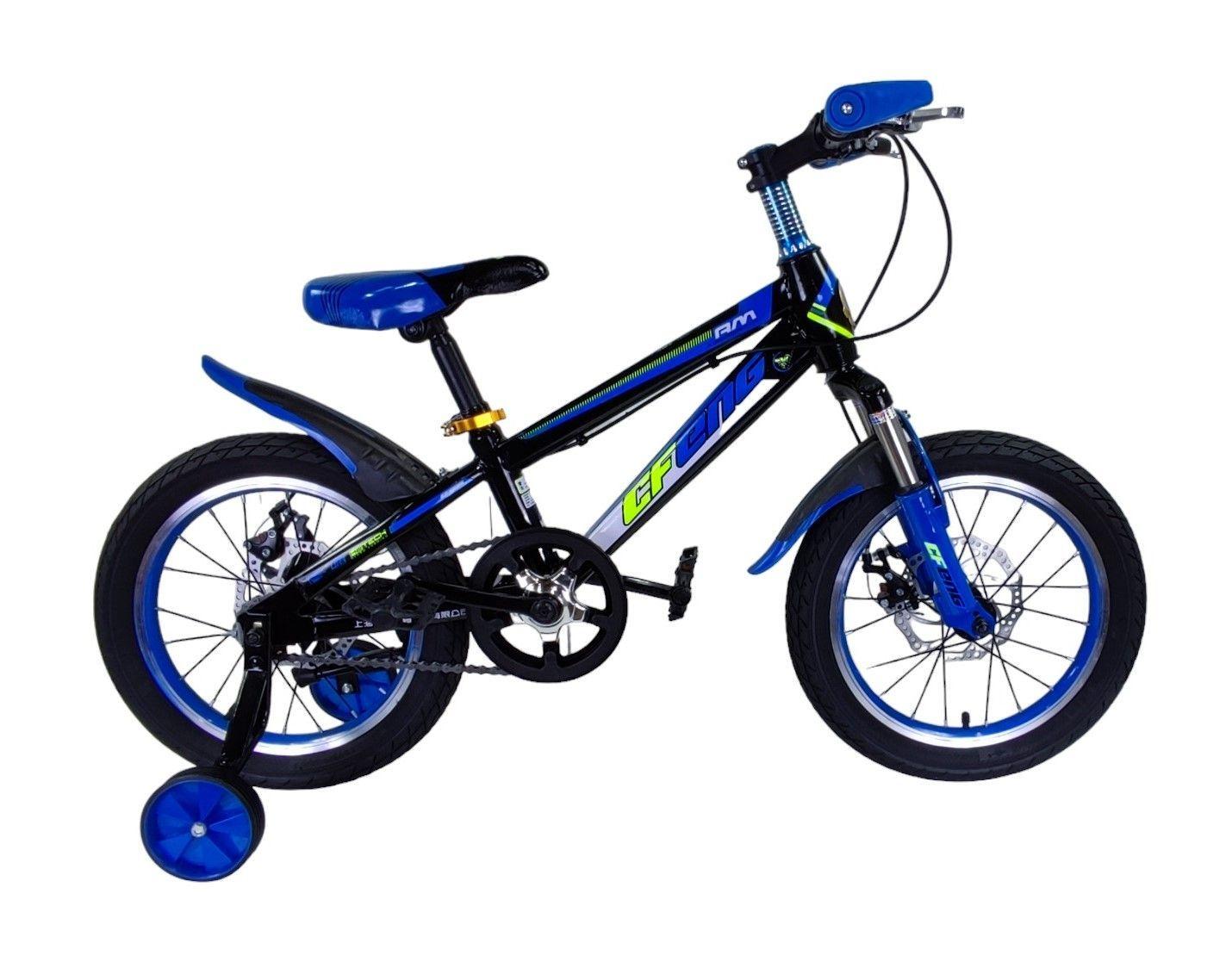 Bicicleta Aro 16 Infantil Cfeng Azul  Con Freno Disco -0