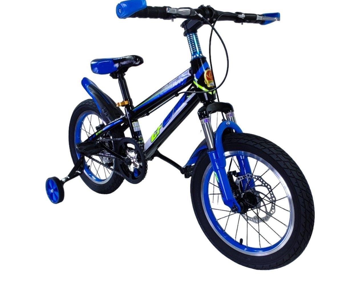 Bicicleta Aro 16 Infantil Cfeng Azul  Con Freno Disco -3