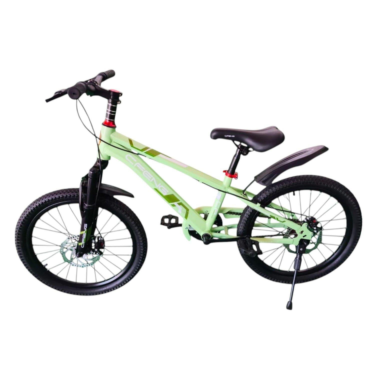 Bicicleta Aro 16 Cfbike Cfeng Con Freno Disco Verde Claro-3