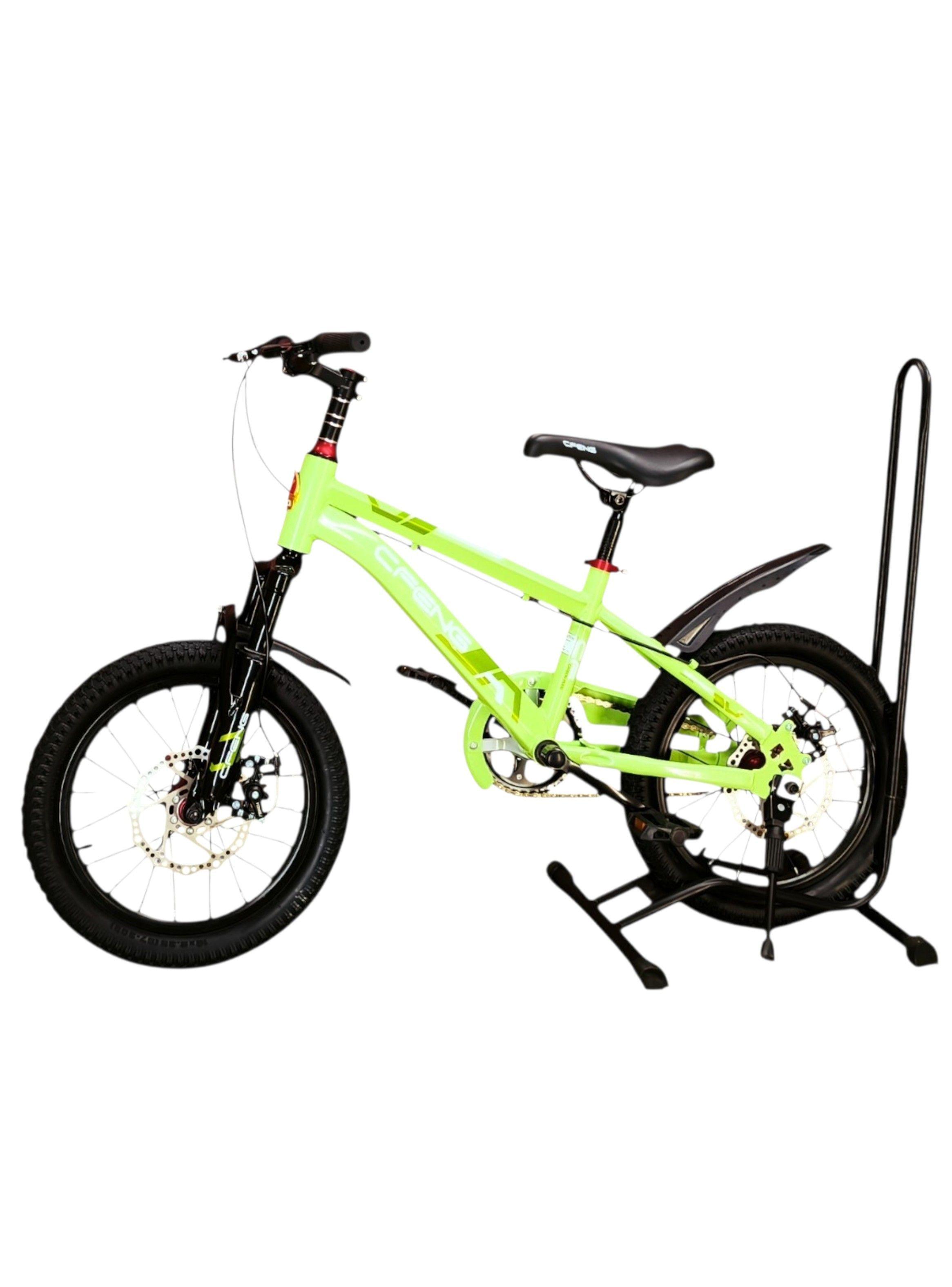 Bicicleta Aro 16 Cfbike Cfeng Con Freno Disco Verde Claro-2