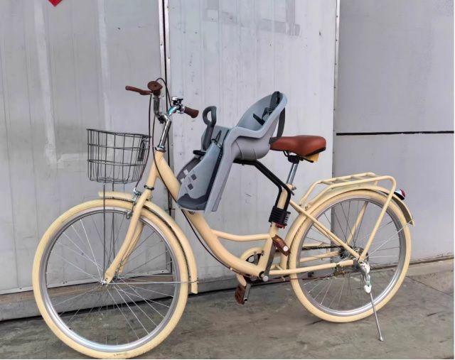 Silla Frontal De Niños para Bicicleta Rojo-6