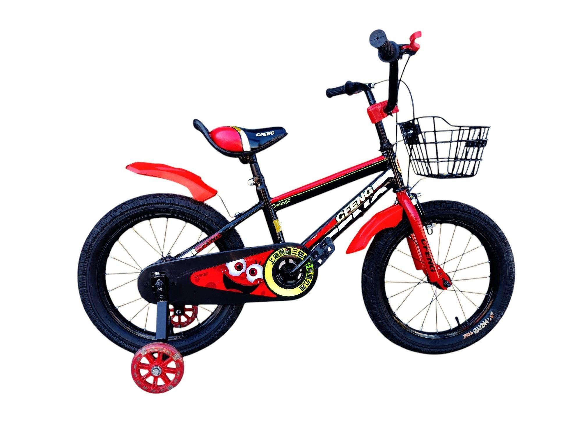 Bicicleta Aro 16 Infantil Cfeng Rojo-2