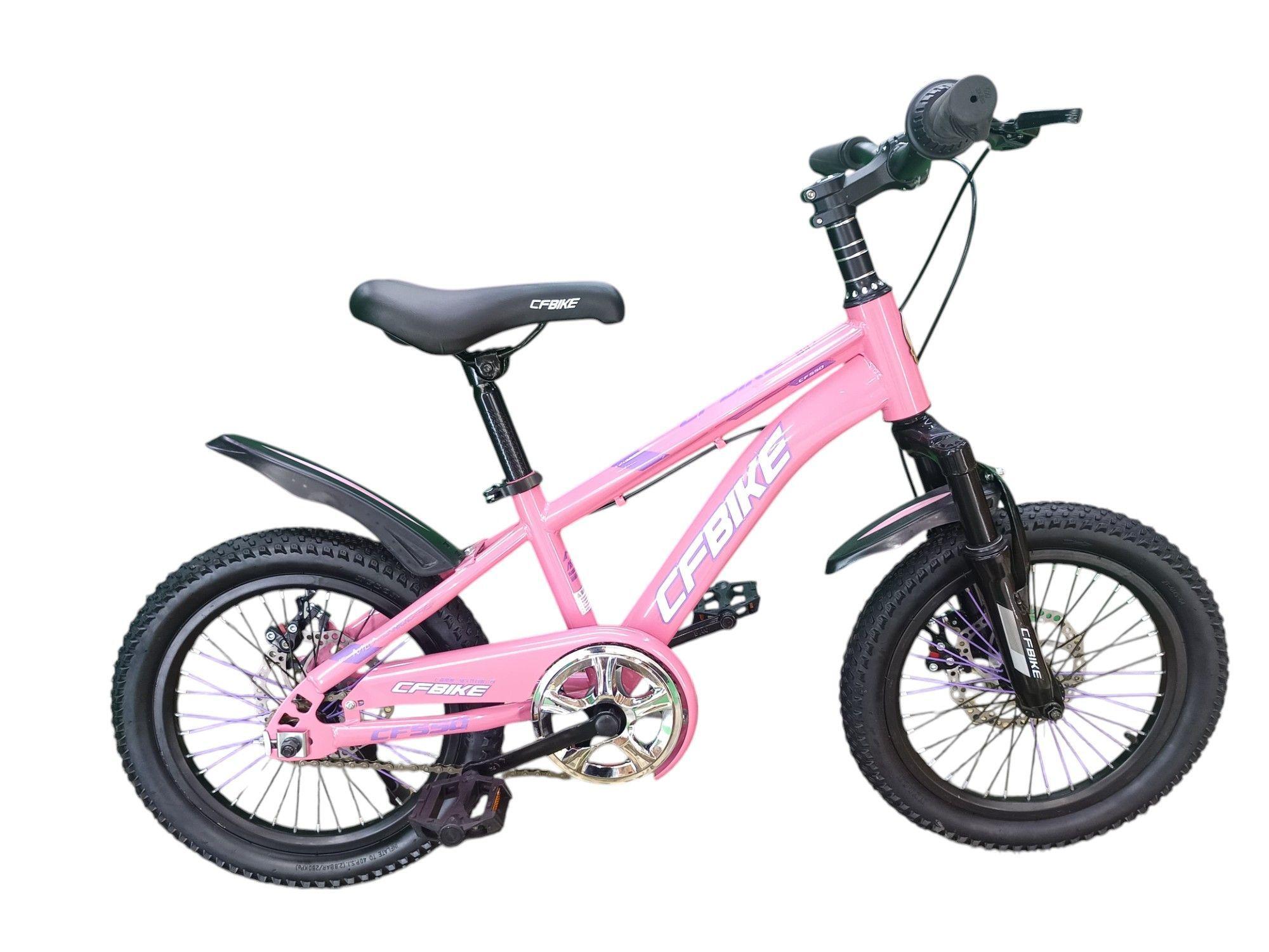 Bicicleta Aro 16 Cfbike Cfeng Con Disco Rosado	-0