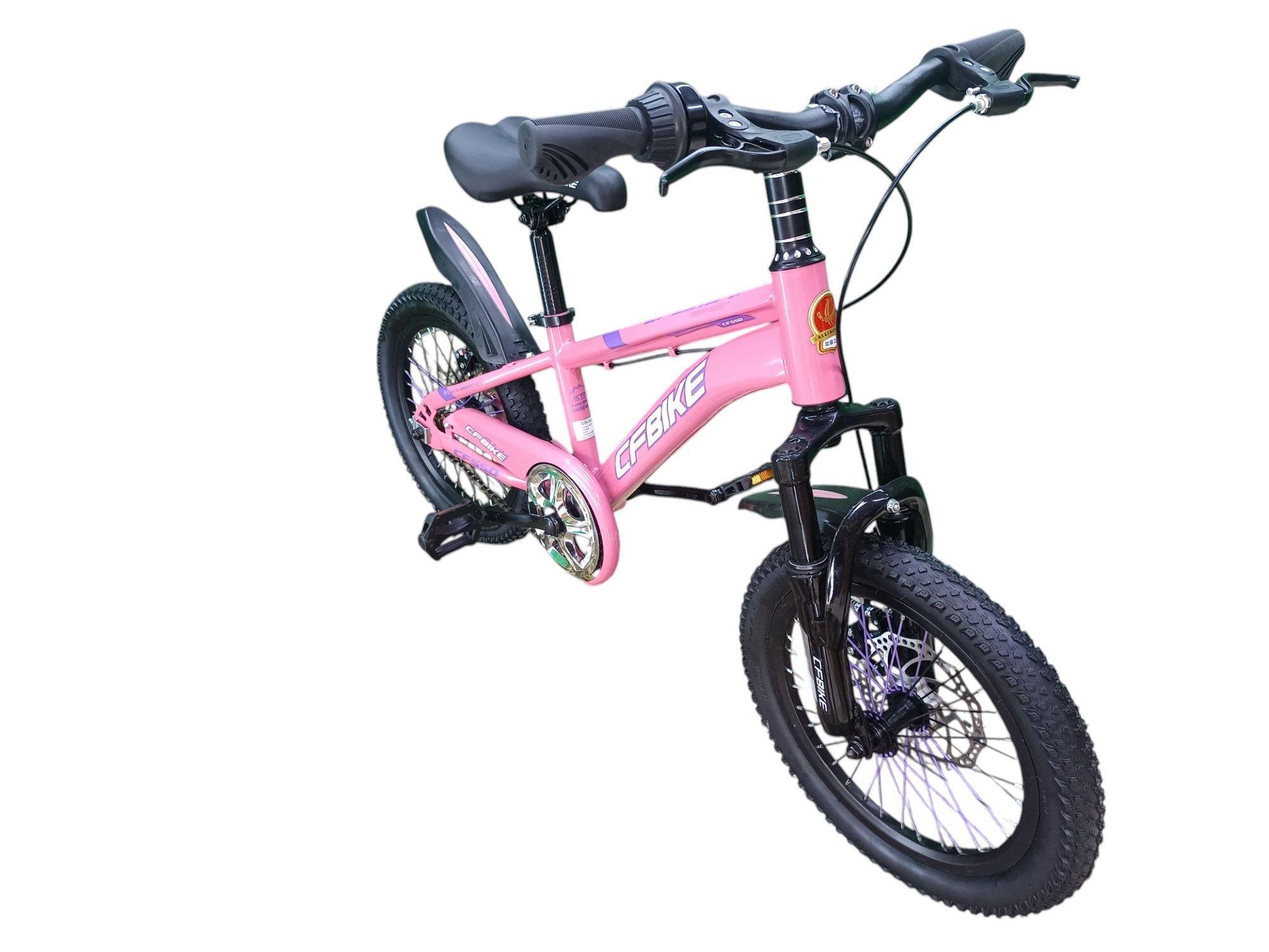 Bicicleta Aro 16 Cfbike Cfeng Con Disco Rosado	-1