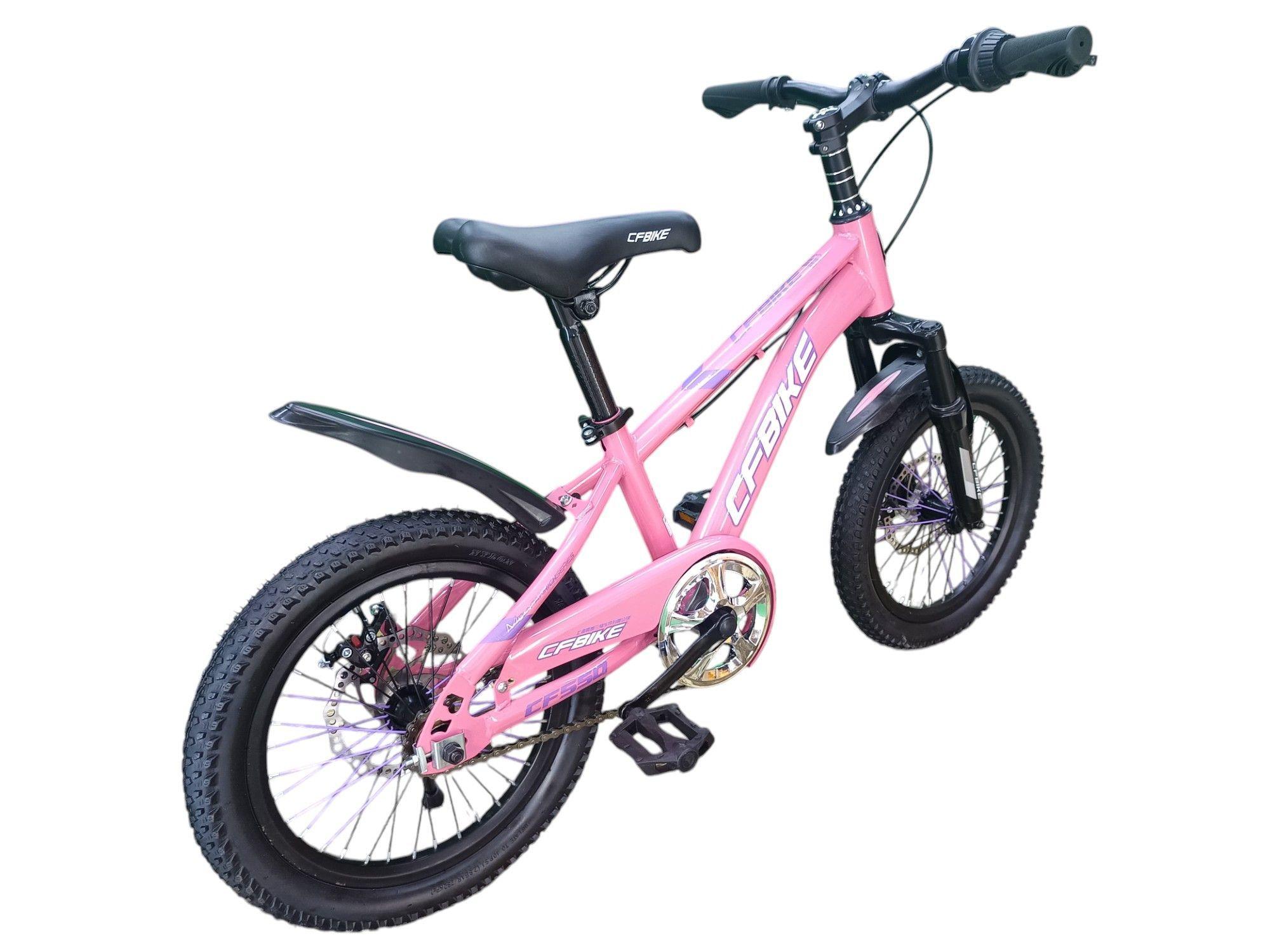Bicicleta Aro 16 Cfbike Cfeng Con Disco Rosado	-2