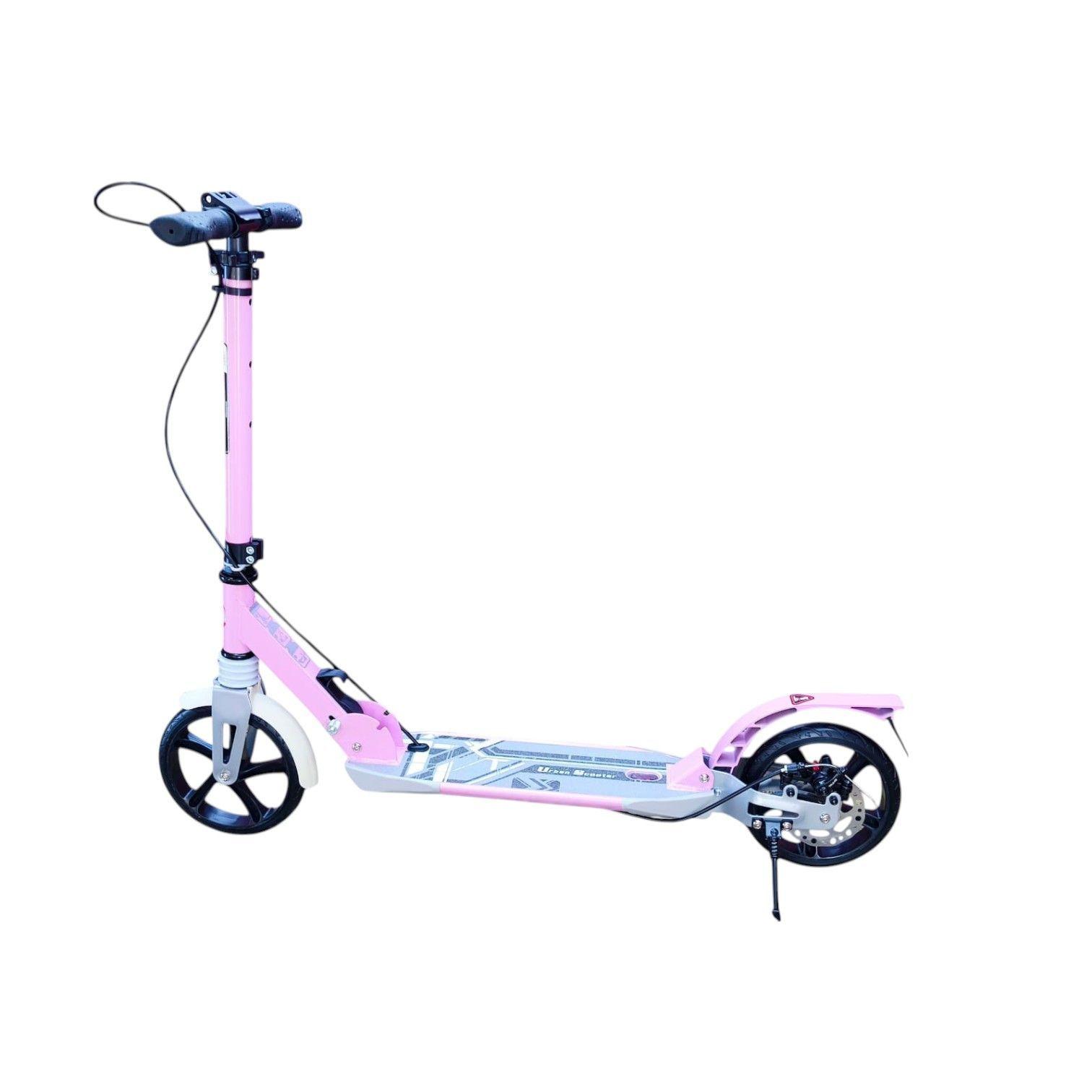 Scooter Monopatín Niños Adultos Rosado-5
