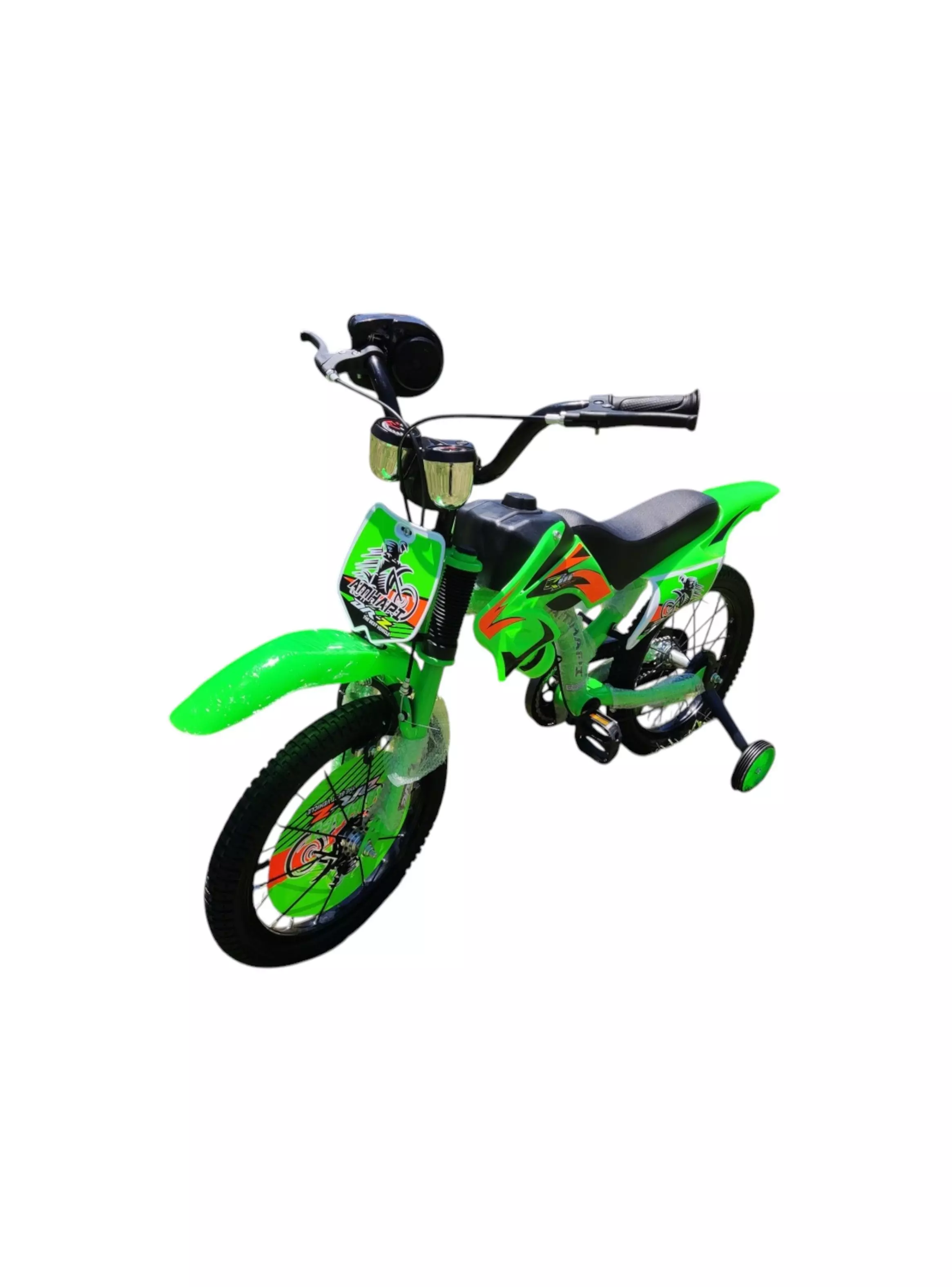 Bicicleta  Aro 12  Bicimoto Amhapi Verde-2