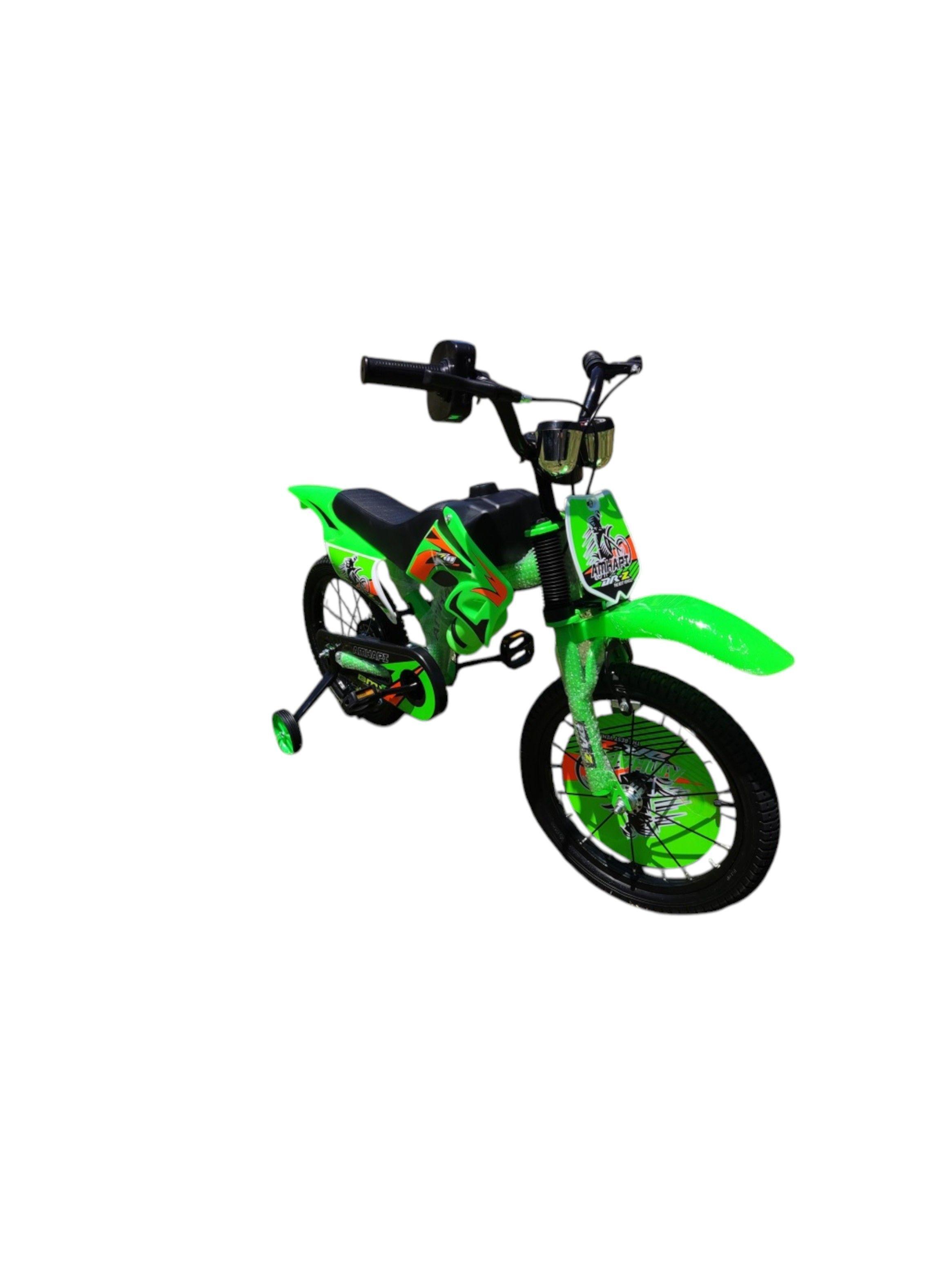 Bicicleta  Aro 12  Bicimoto Amhapi Verde-3