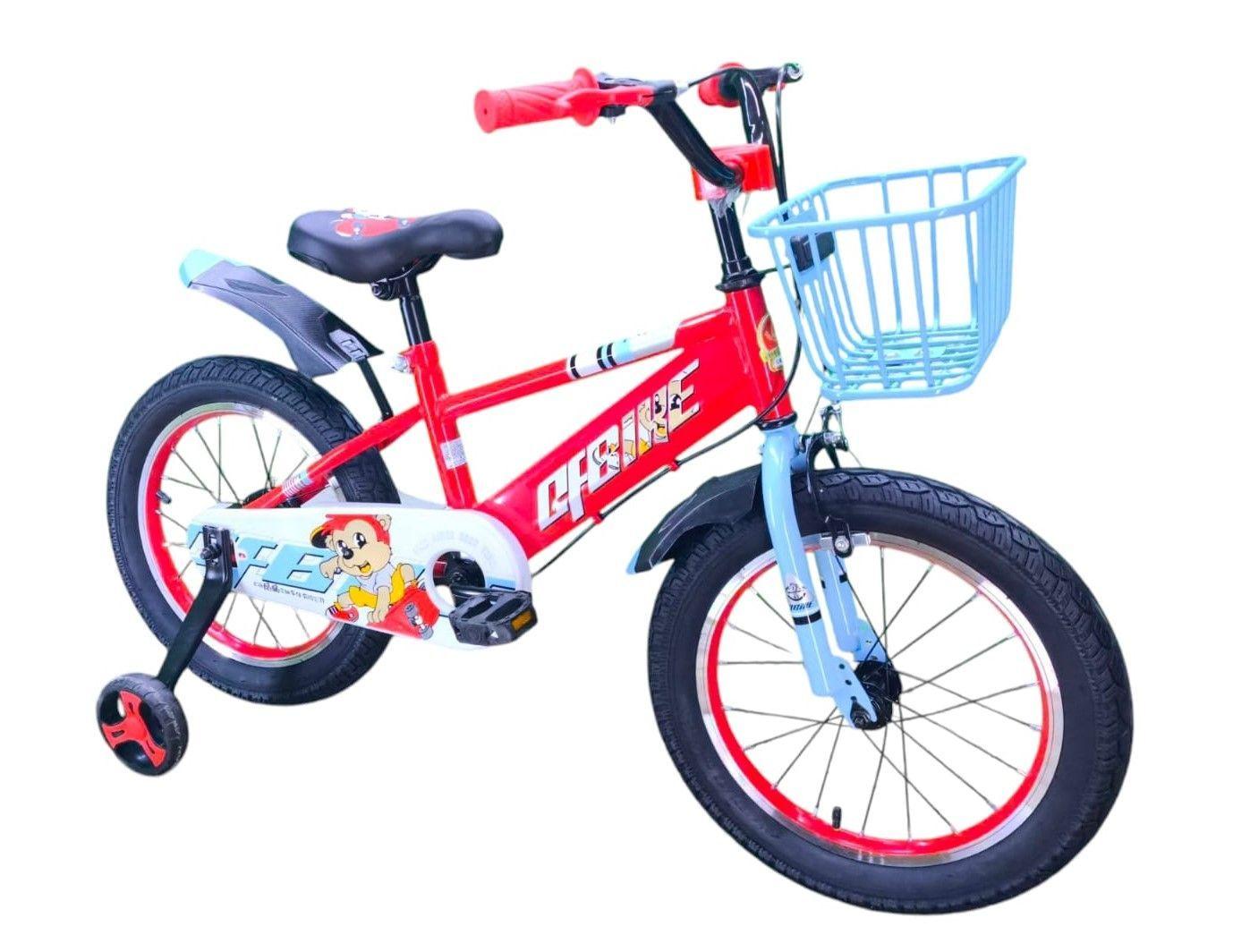 Bicicleta Aro 16 Infantil Cfbike Rojo/Celeste-1